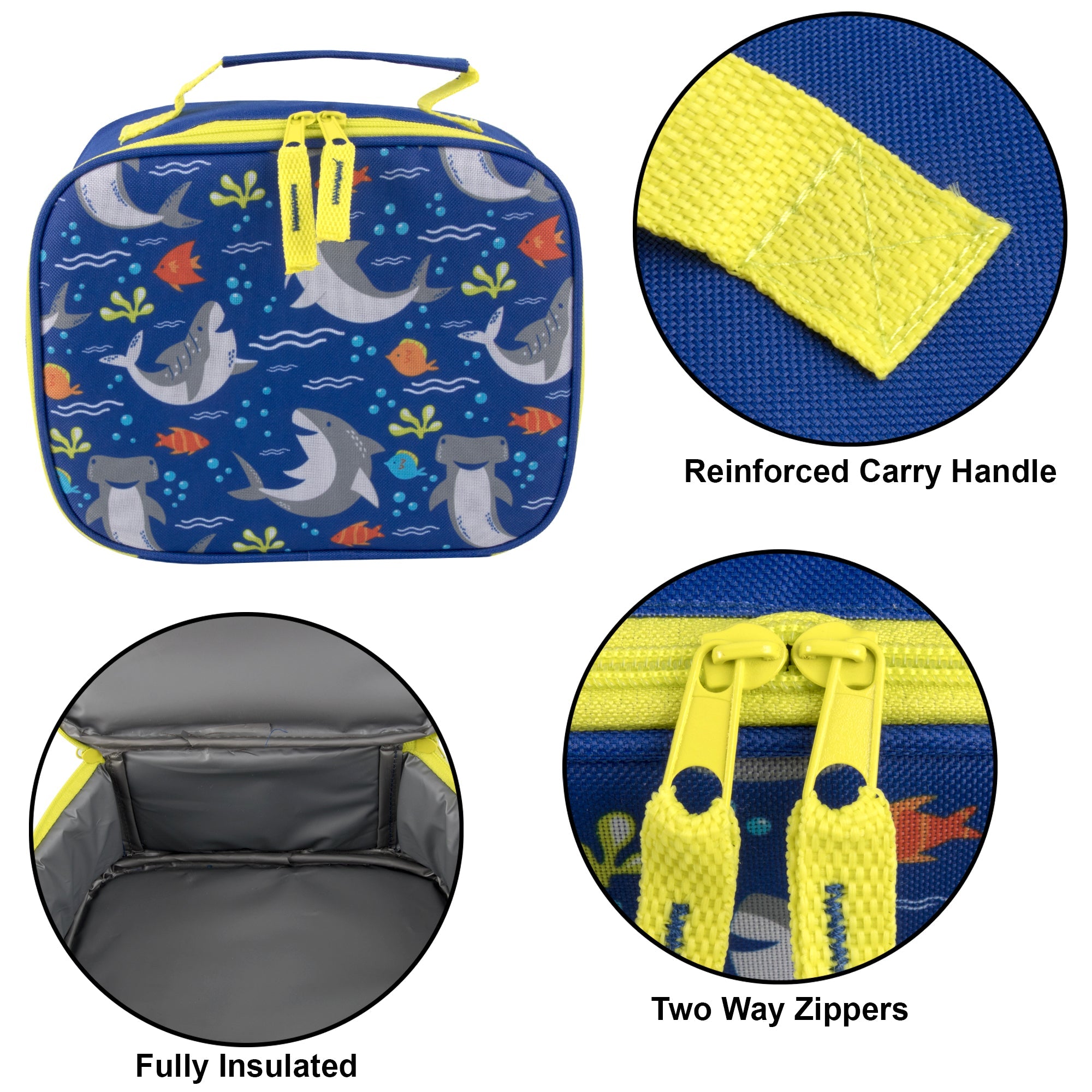 Fridge Pak Printed Lunch Bag - Assorted - 24 in the Pack