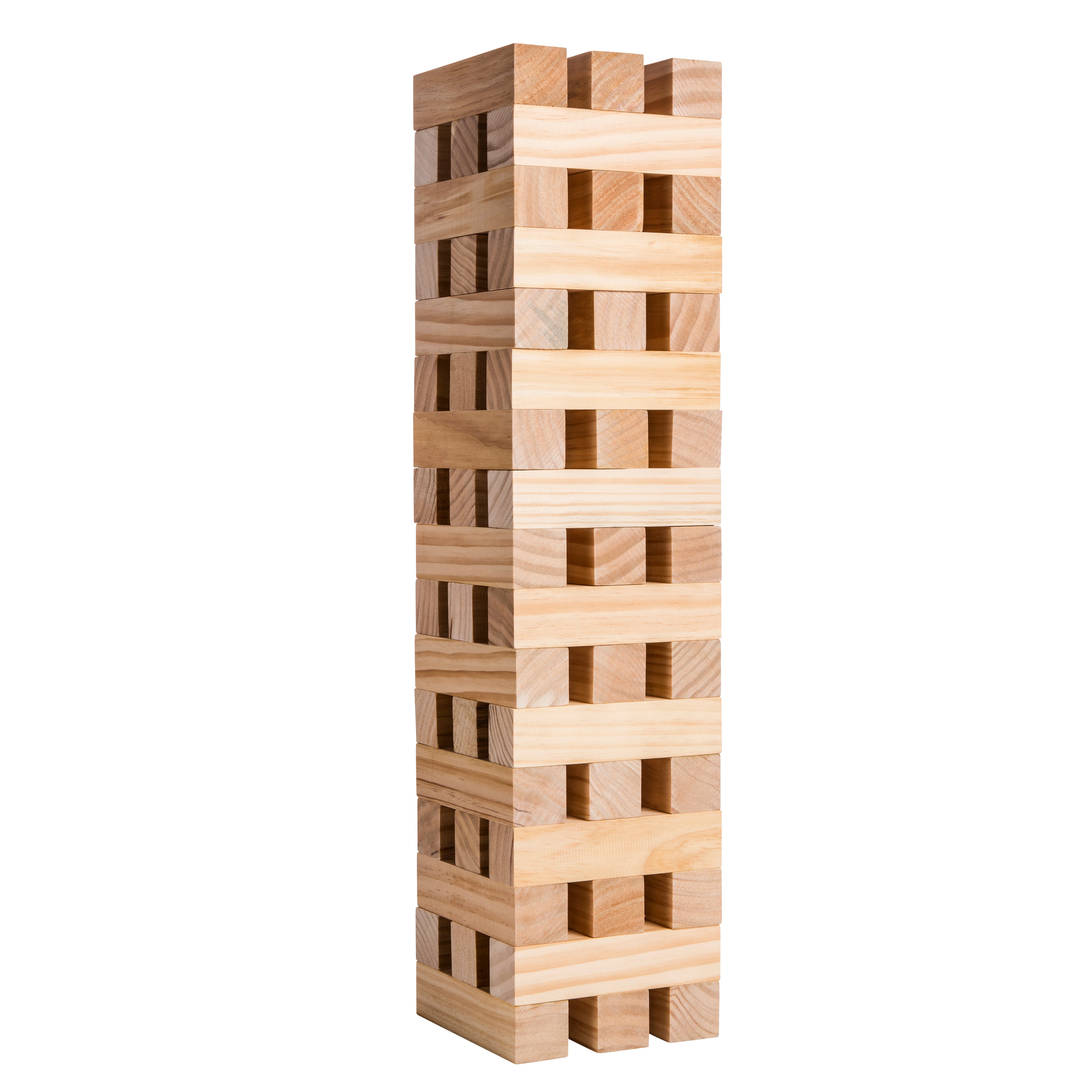 Giant Jenga Tumble Tower With Bag, Indoor Outdoor Games