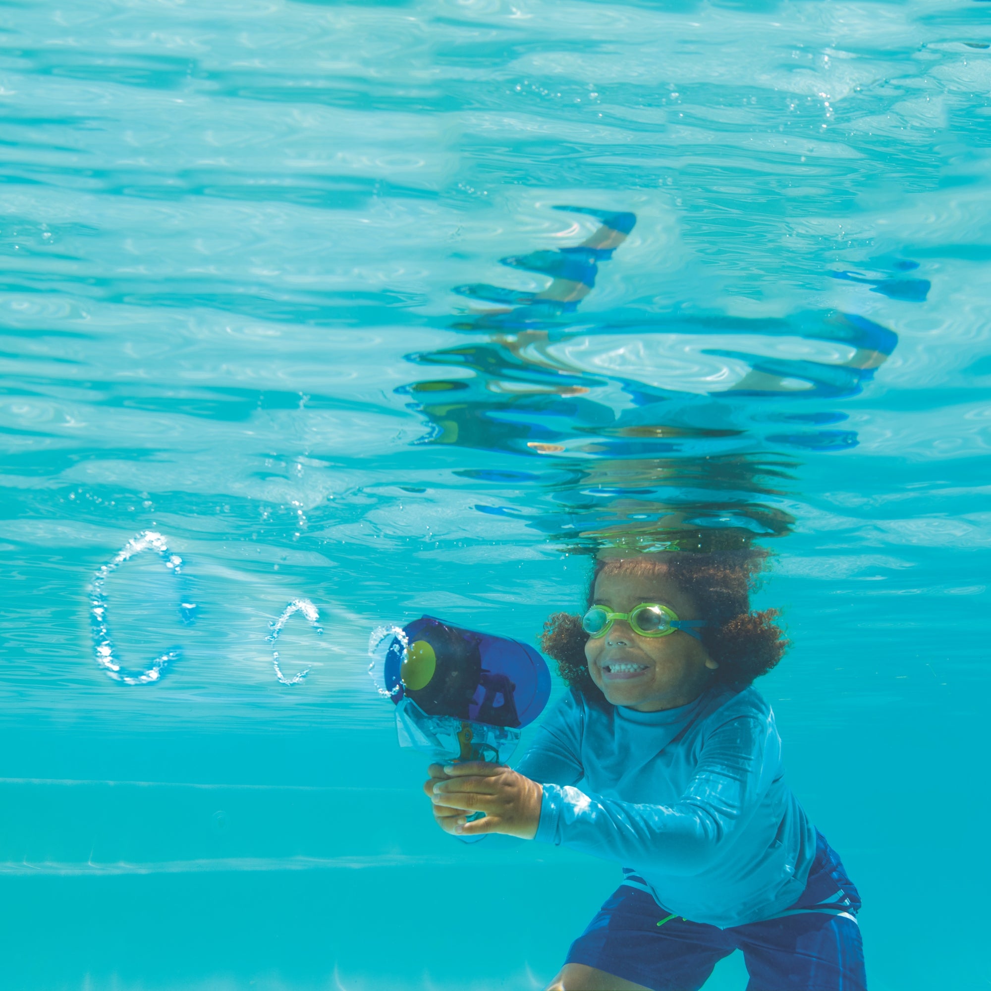 SwimWays Hydro Ring Water Launcher, Kids Pool Toys for Swim Training, Water Blaster Toys & Outdoor Games for Kids Aged 5 & Up