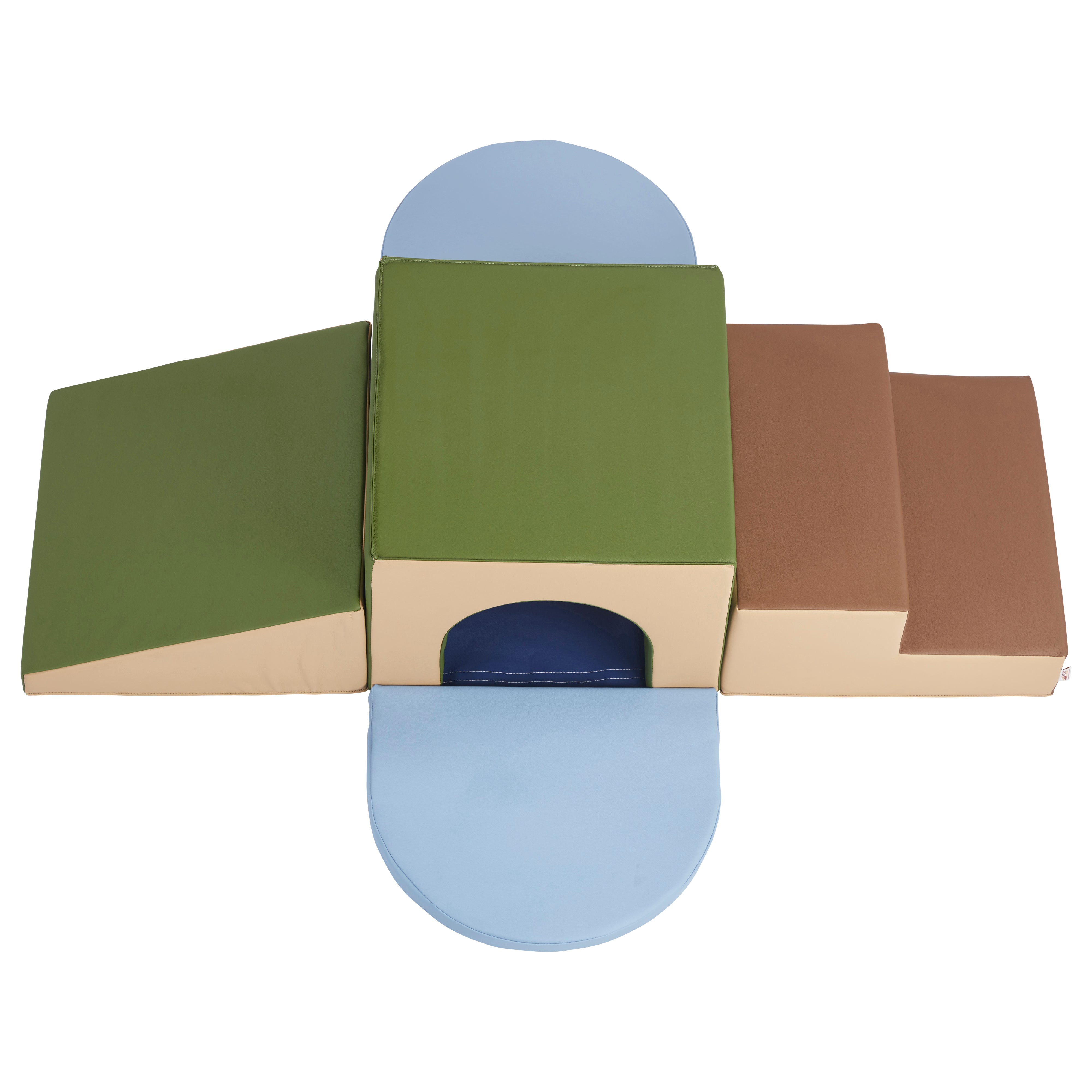 SoftScape Single Tunnel Plus Climber - Earthtone