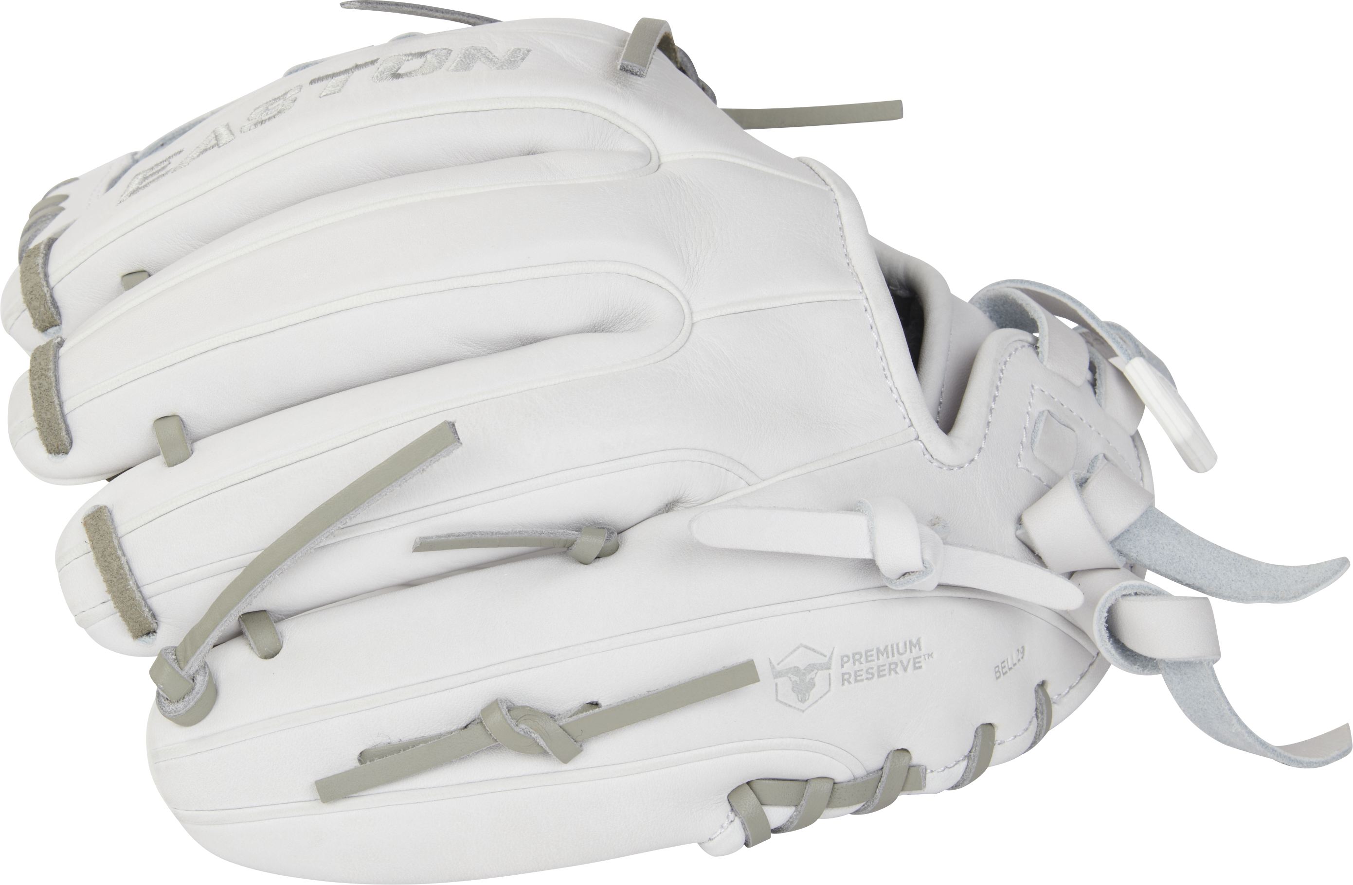 Easton Pro Collection Series 11.75-Inch Softball Glove - Right Hand Thrower - White/Gray
