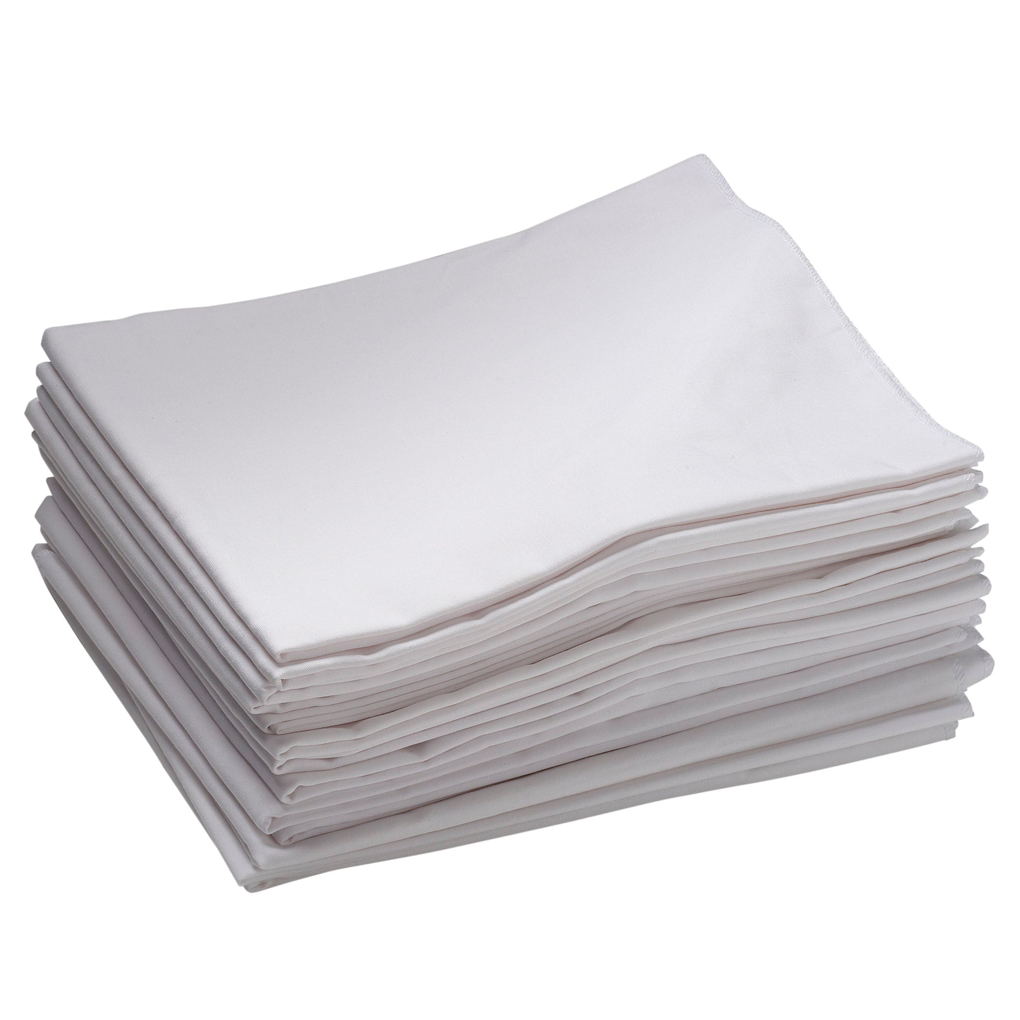 Toddler Cot Sheet - White