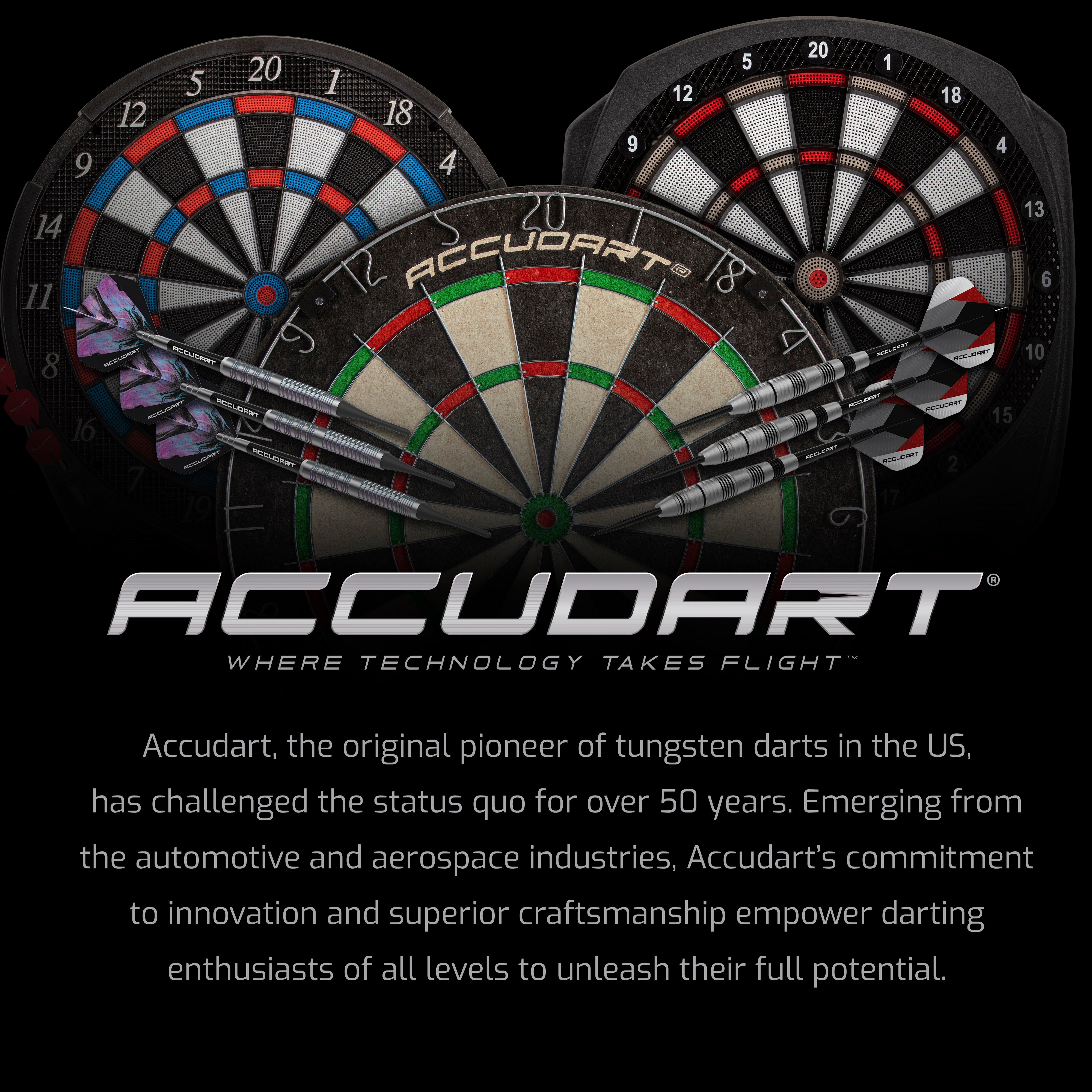 Accudart Steel Tip Dart Set 7.2
