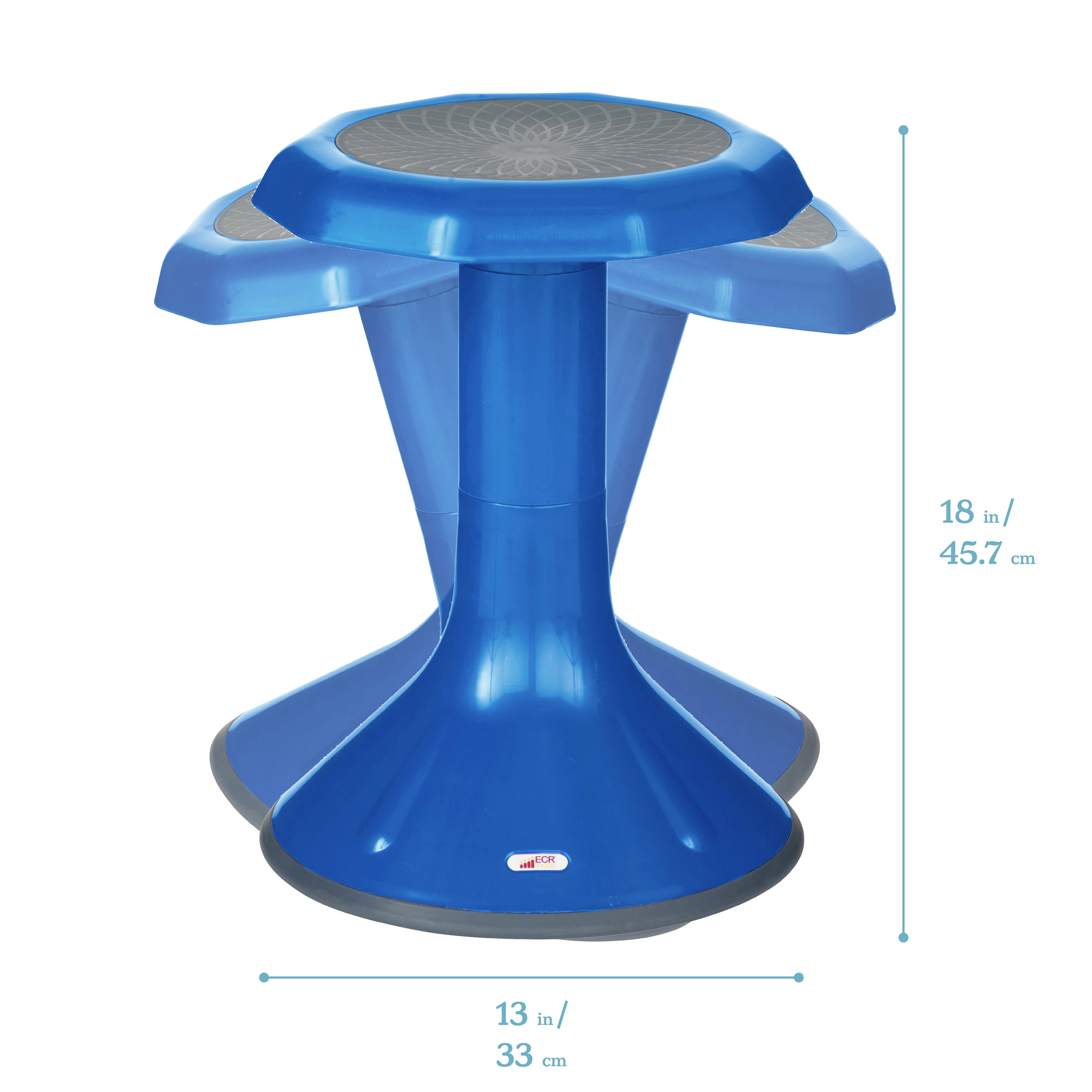 18in ACE Stool - Blue