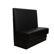 Pro Series Single-Sided Restaurant Booth Seating - Black