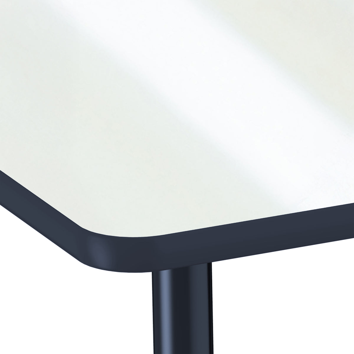 30" x 60" Rectangle Dry-Erase Activity Table with Adjustable Chunky Legs - Whiteboard/Navy
