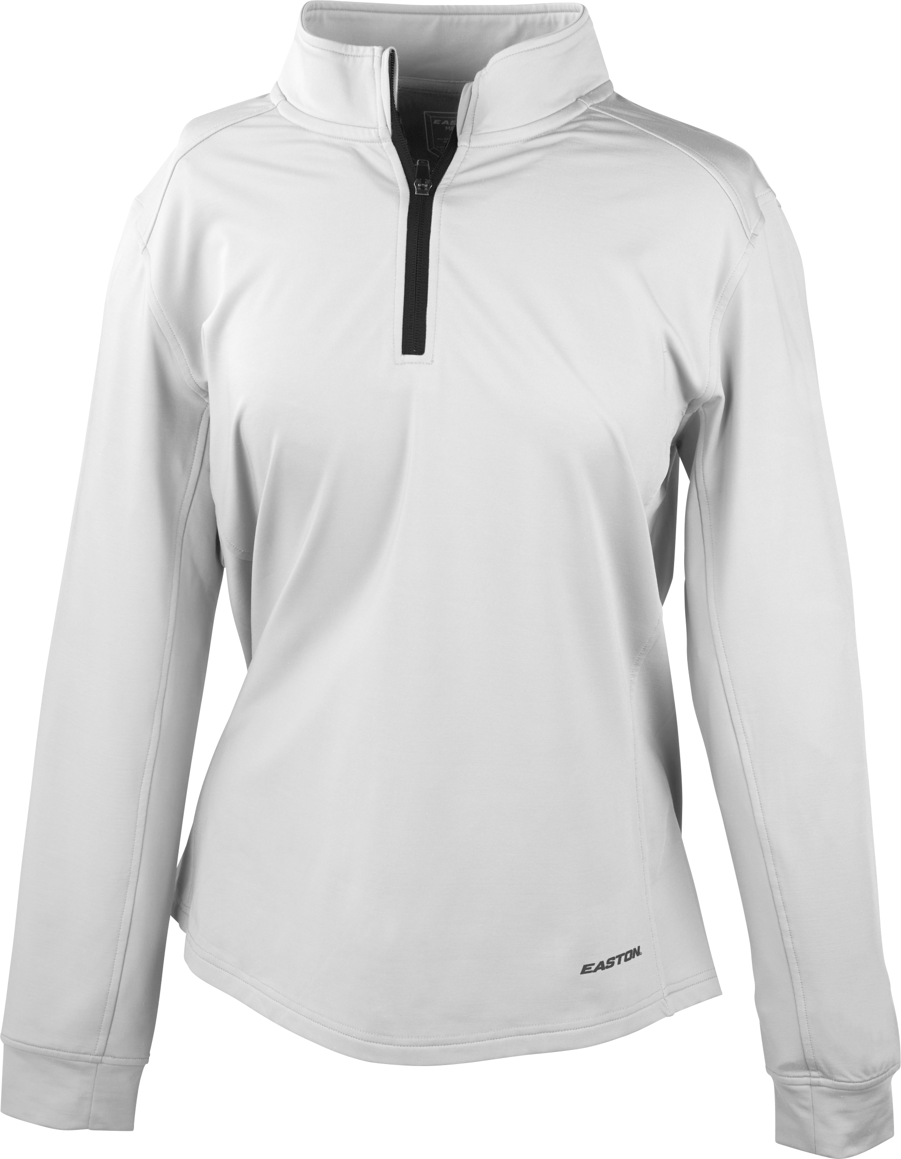 Easton Womens Quarter Zip Performance Fleece Pullover - Small - White