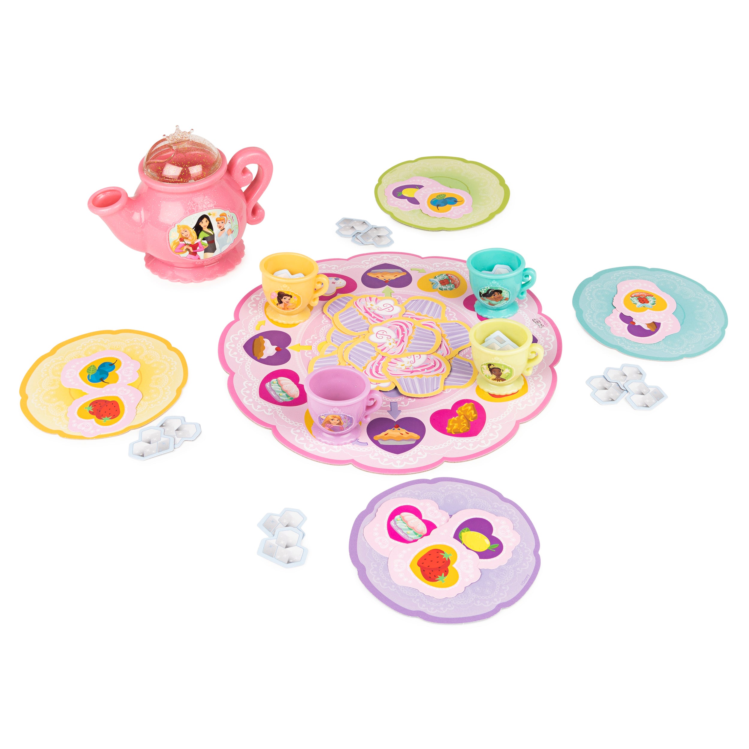 Disney Princess Treats & Sweets Party Board Game, for Kids and Families Ages 4 and up