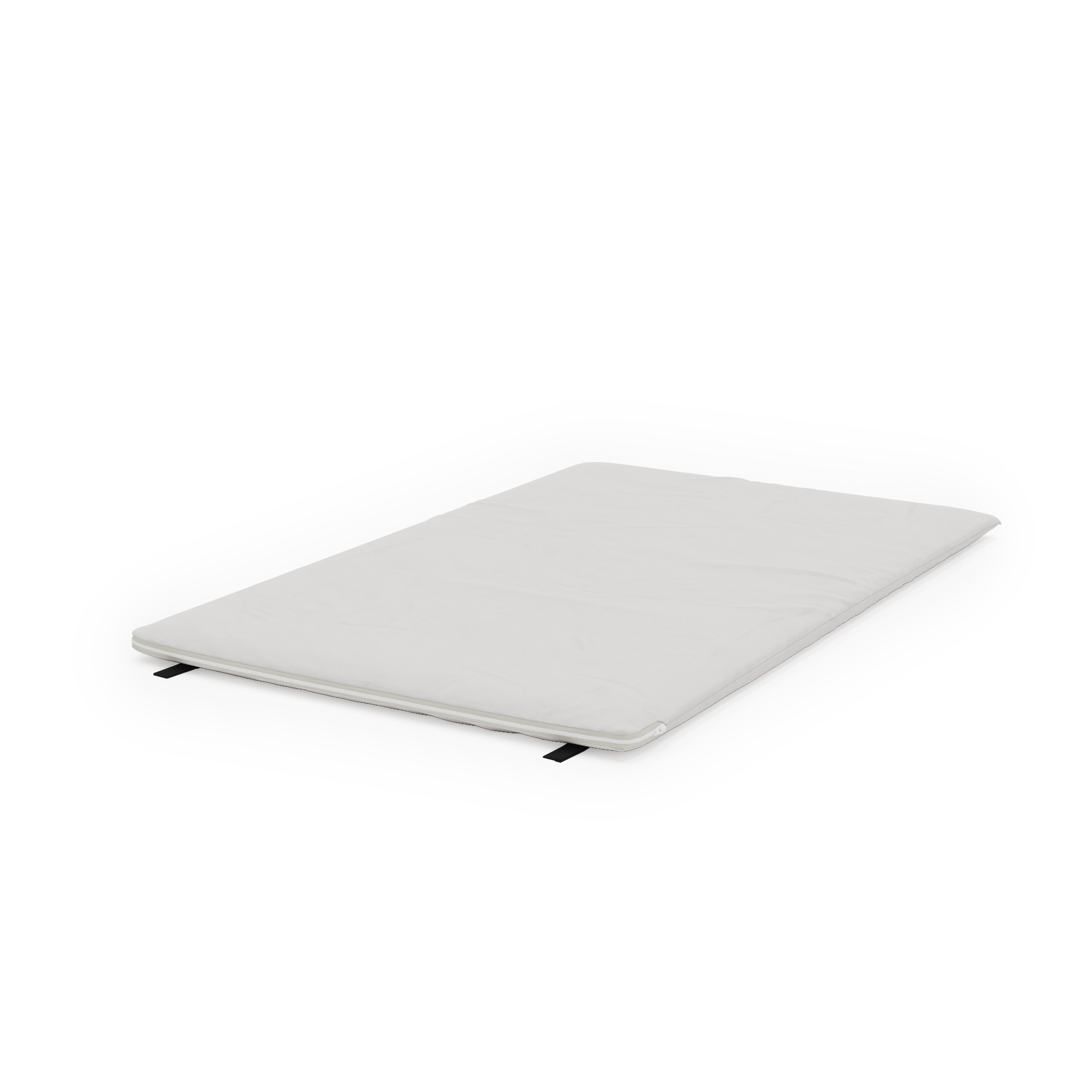 SafeFit™ Zippered Sheets - 1" Portable/Travel Yard Mattress - White 6-Pack