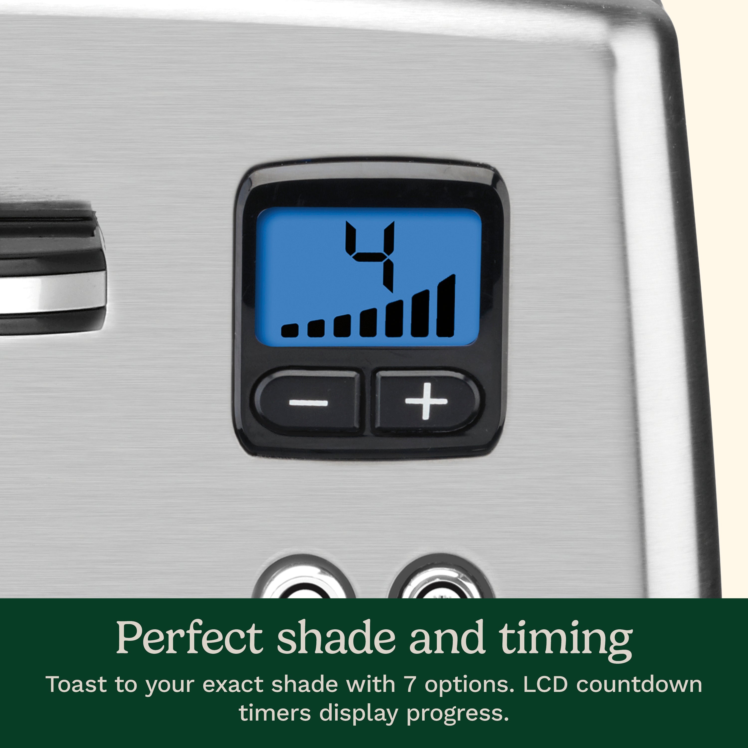 4 Slice Countdown Metal Toaster