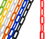 2" Plastic Chain ‐ Red ‐ 500ft box