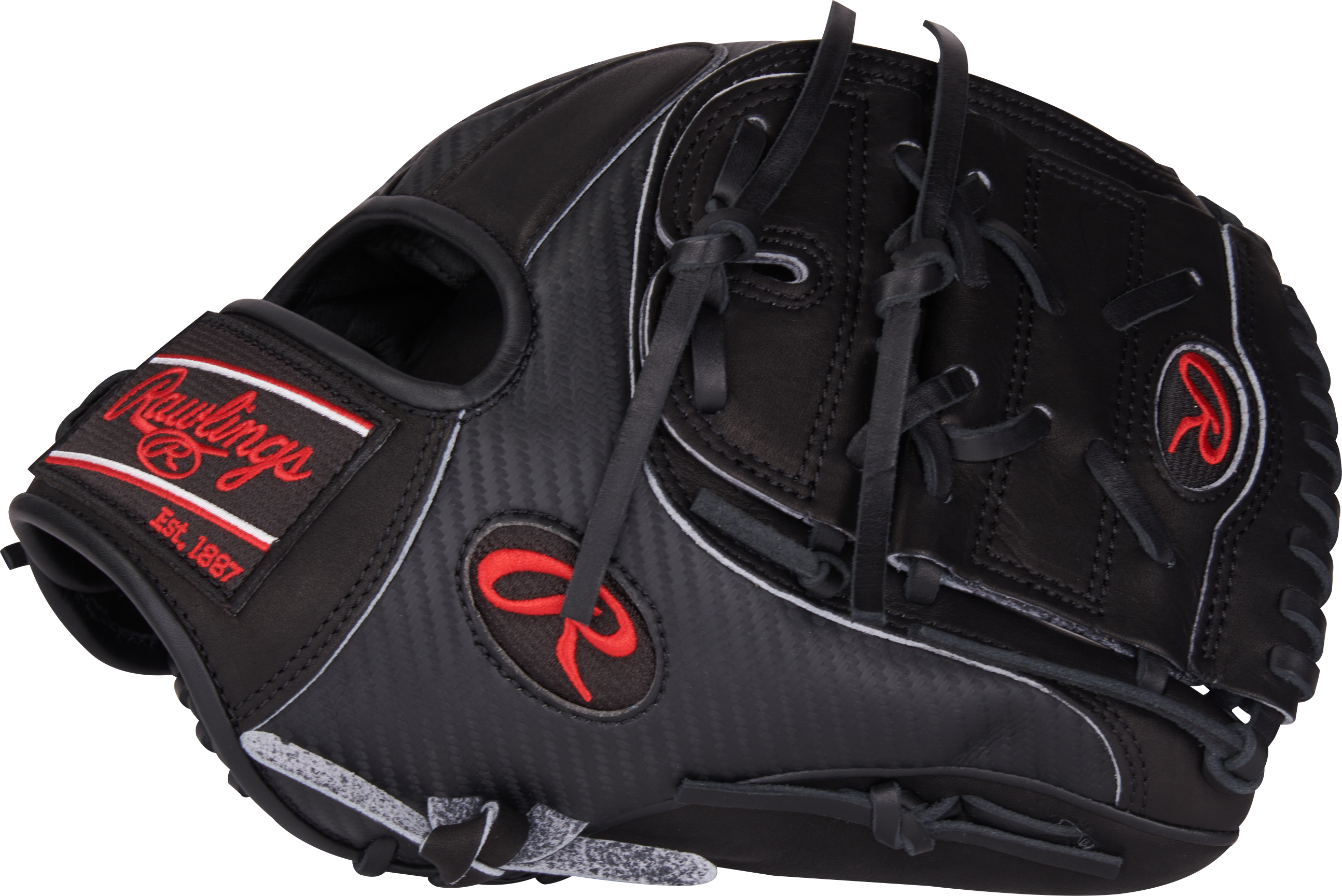 Rawlings Heart Of The Hide Series 11.75-Inch Baseball Glove - Right Hand Thrower - Black
