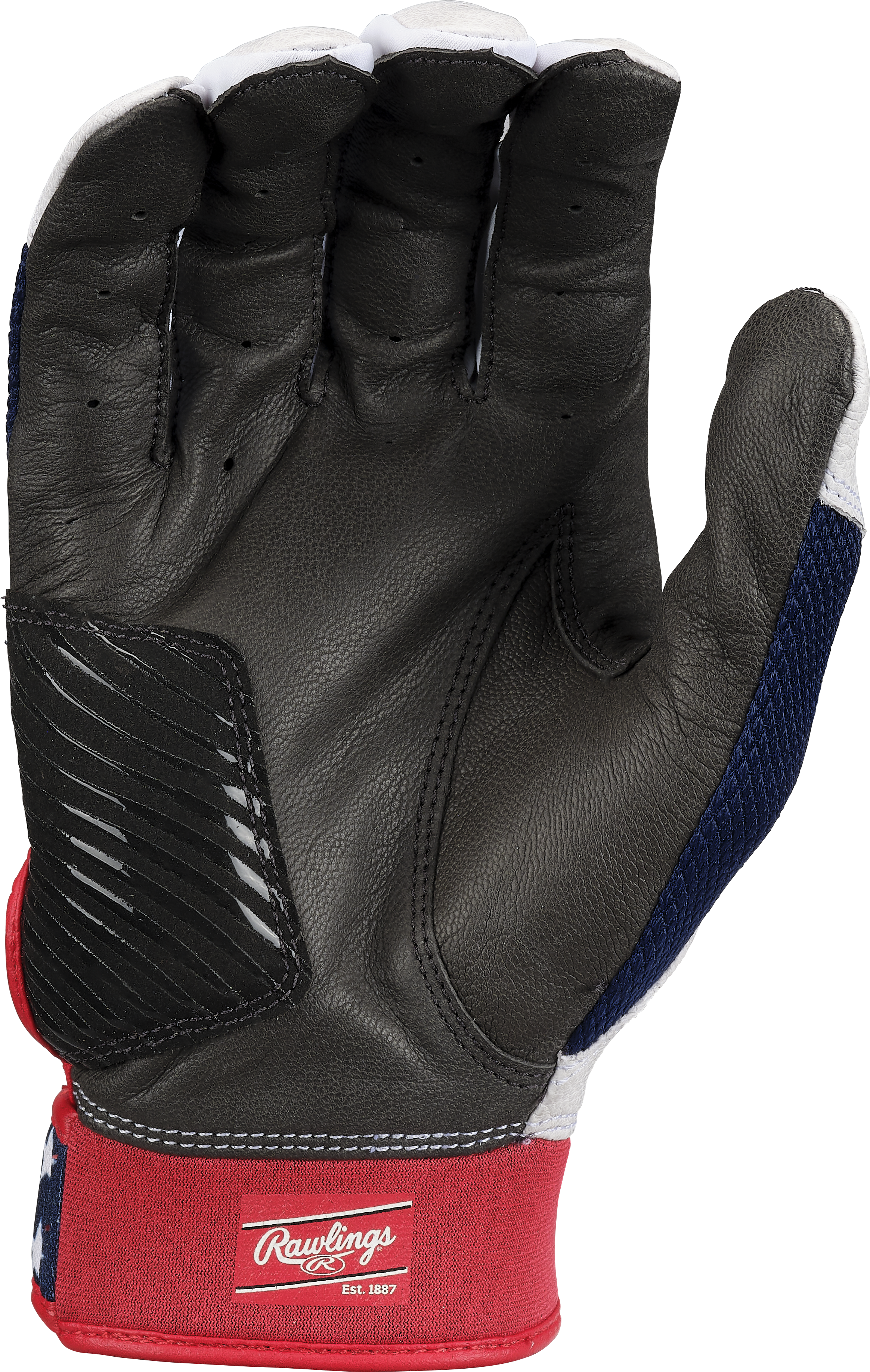 Rawlings Womens Workhorse Okc Fastpitch Softball Batting Gloves - Small - Usa