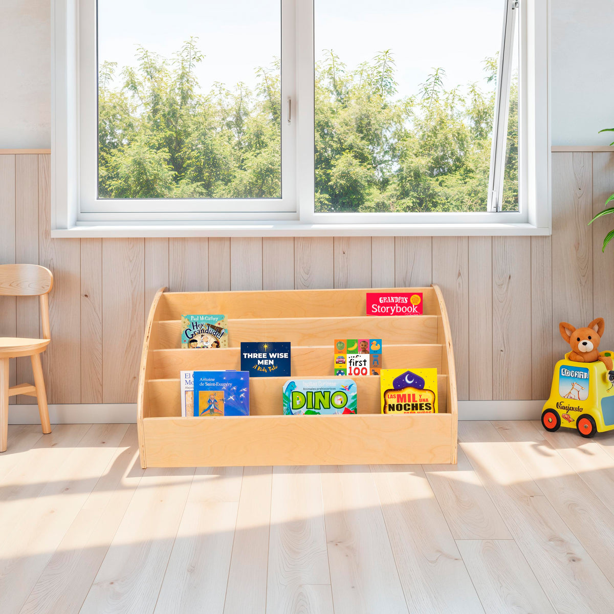 Birch Toddler Book Display