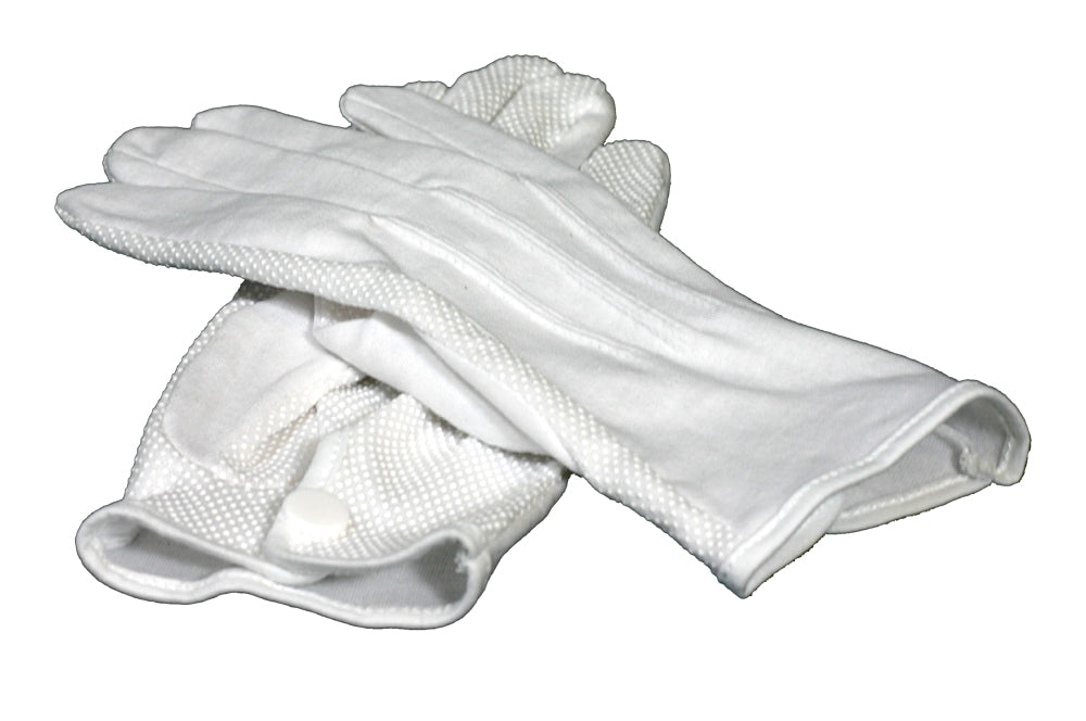 70158 PR WHITE PARADE GLOVES X-L