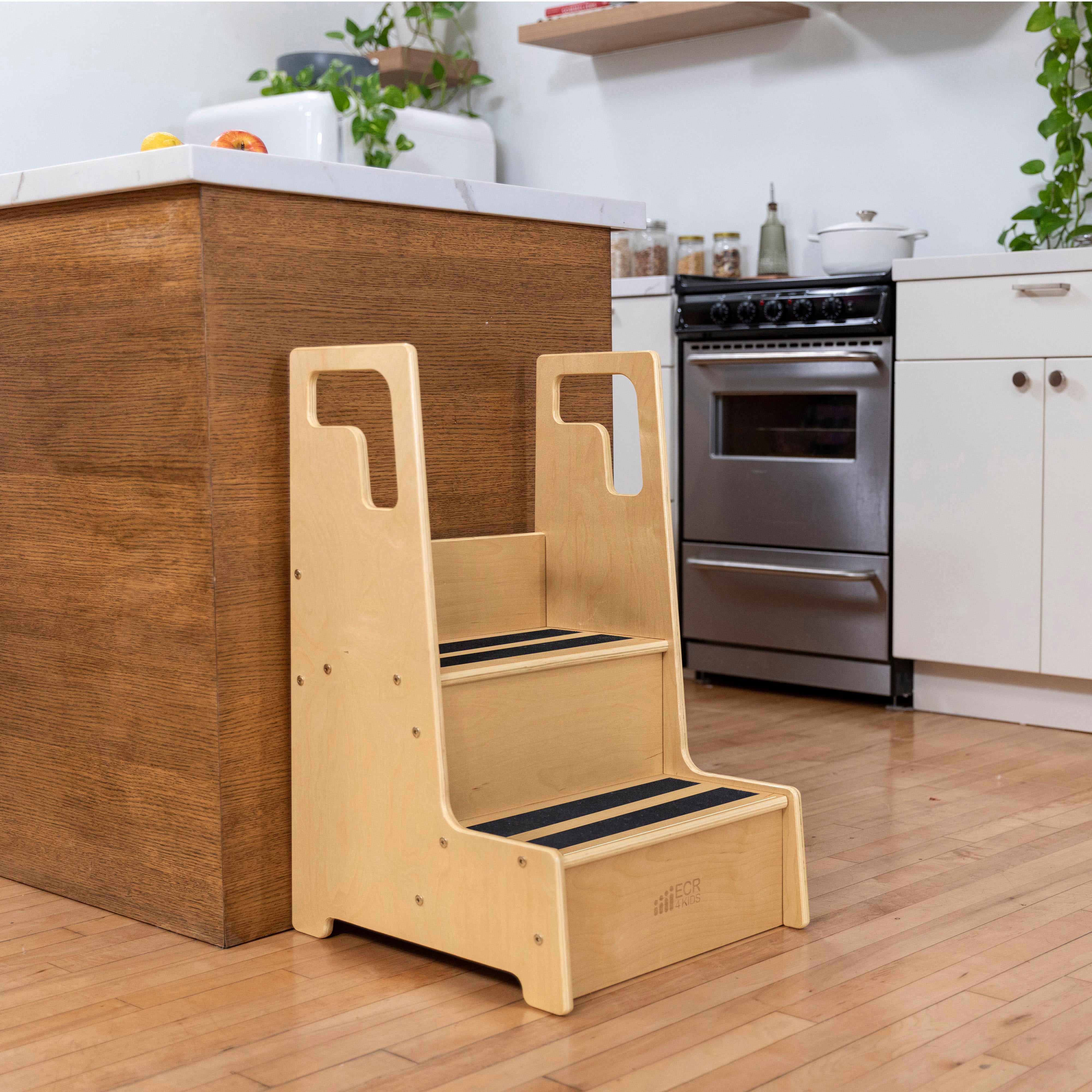 Reach-Up Step Stool - Natural