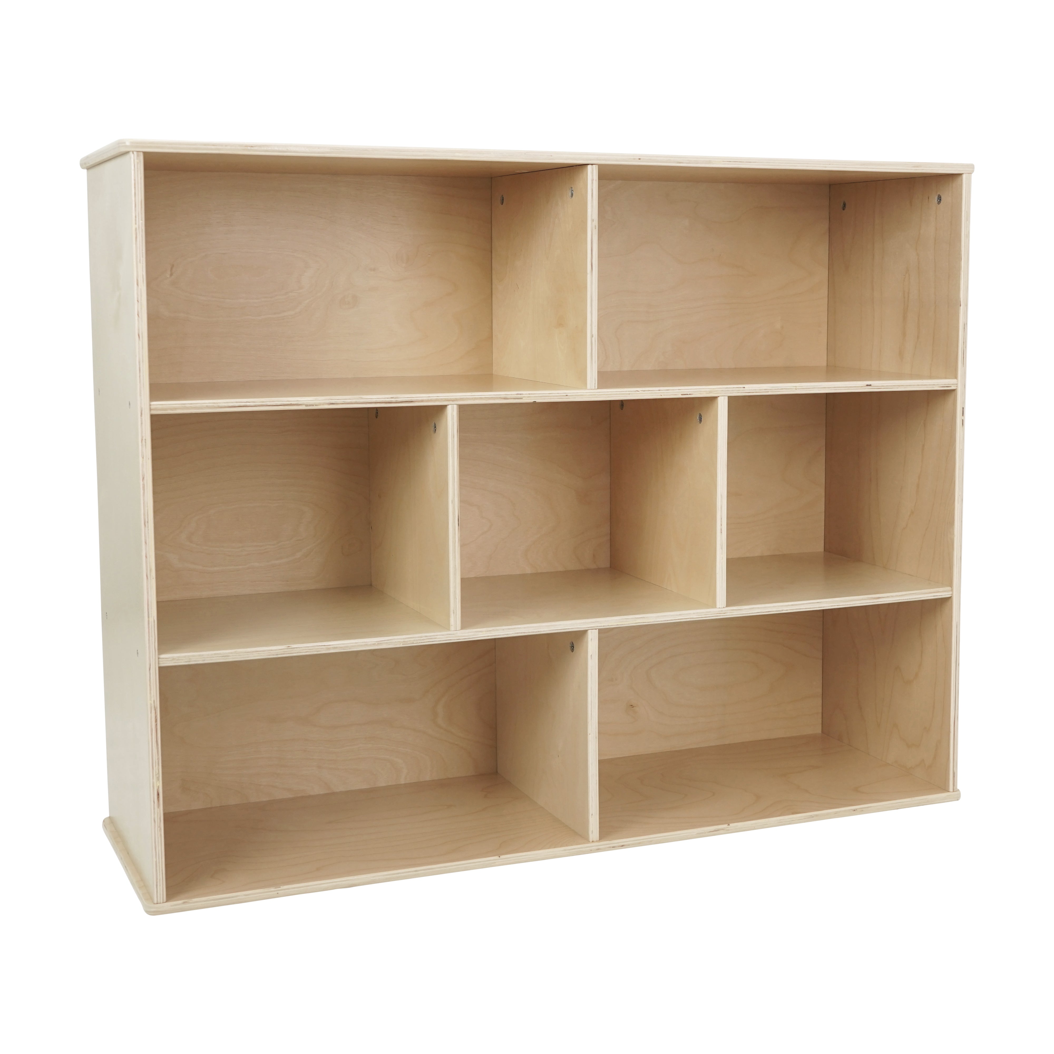 Birch 7-Compartment Storage Cabinet 36" Height