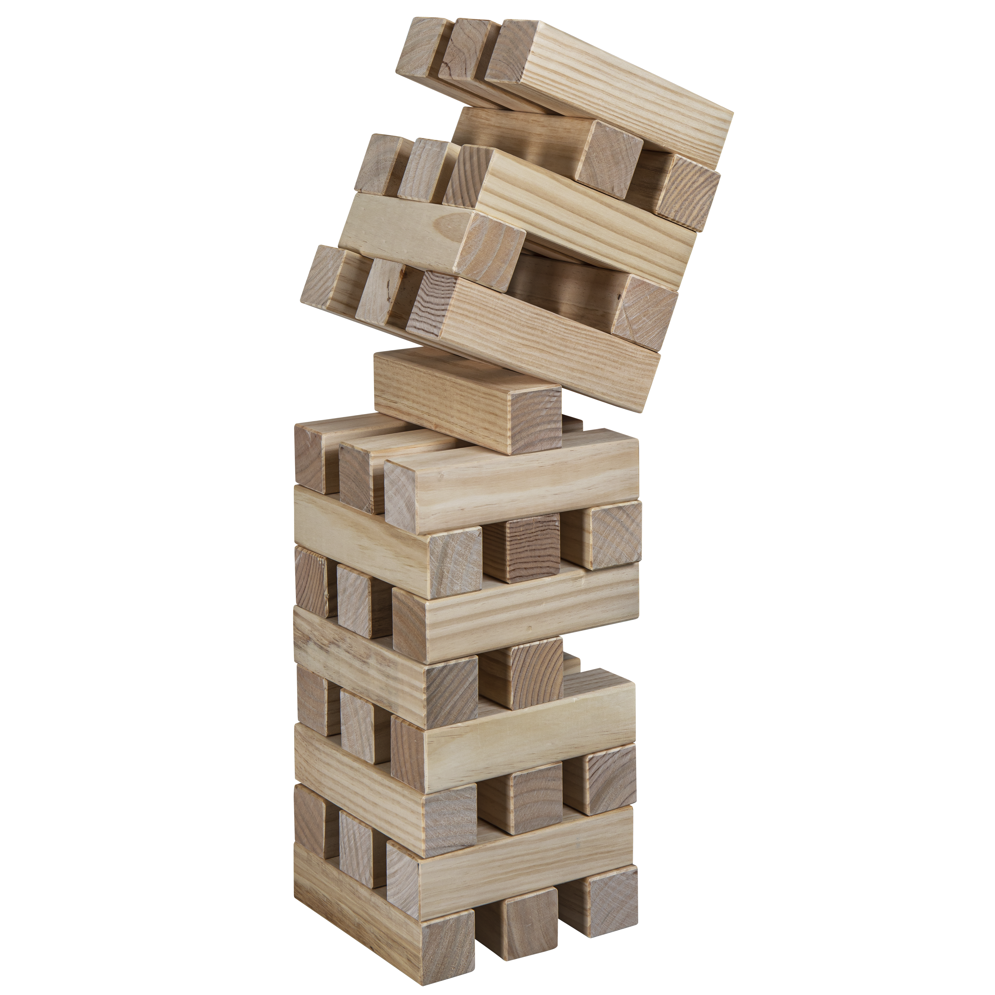 Giant Jenga Tumble Tower With Bag, Indoor Outdoor Games