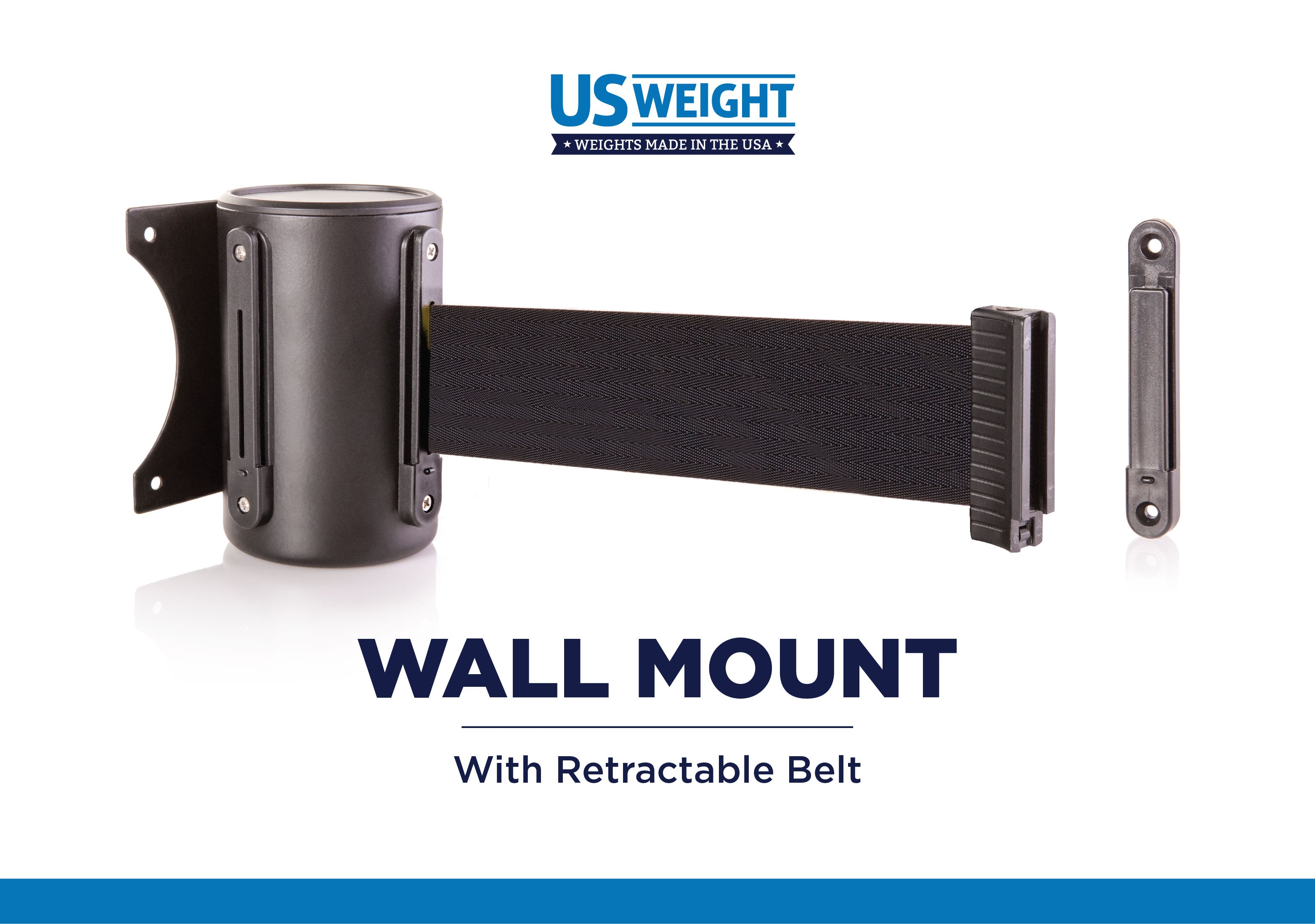 Black Steel Mount ‐ 13' Belt ‐ Black