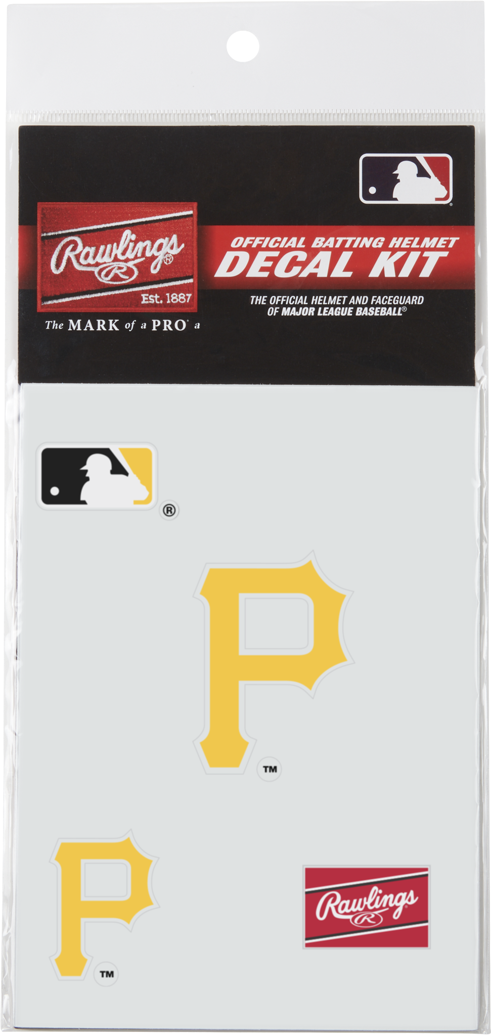 Rawlings Mlb Replica Decal Kits - Pittsburgh Pirates