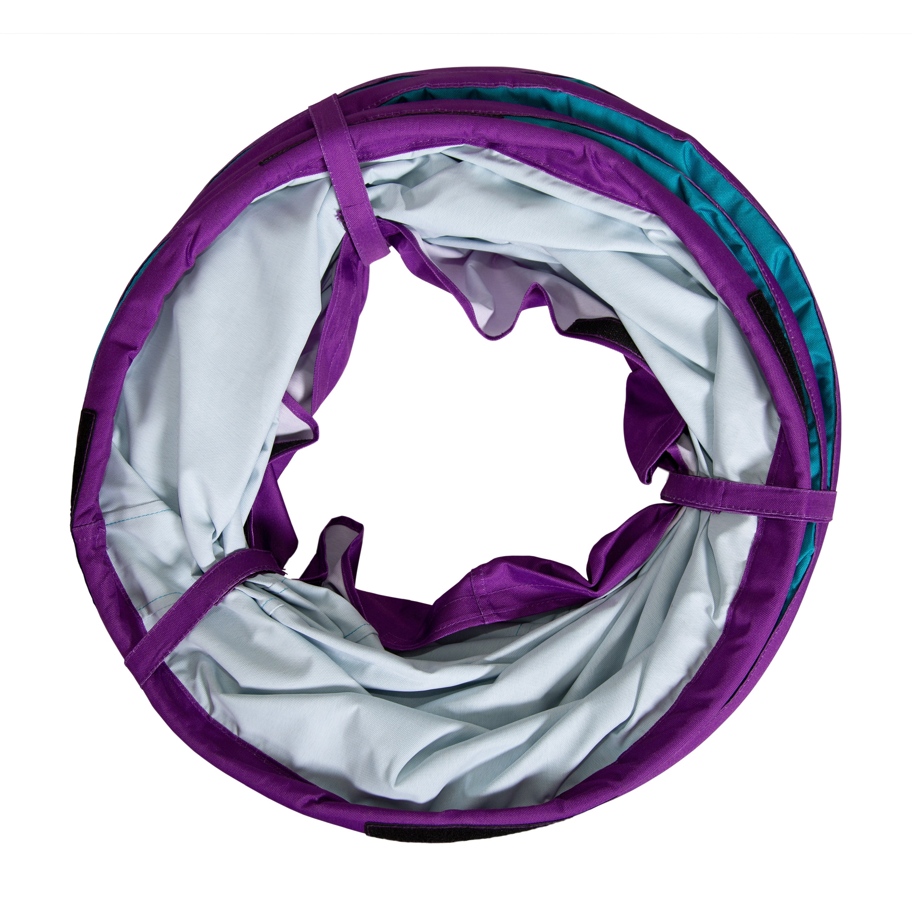 Institutional Tunnel - Teal/Purple
