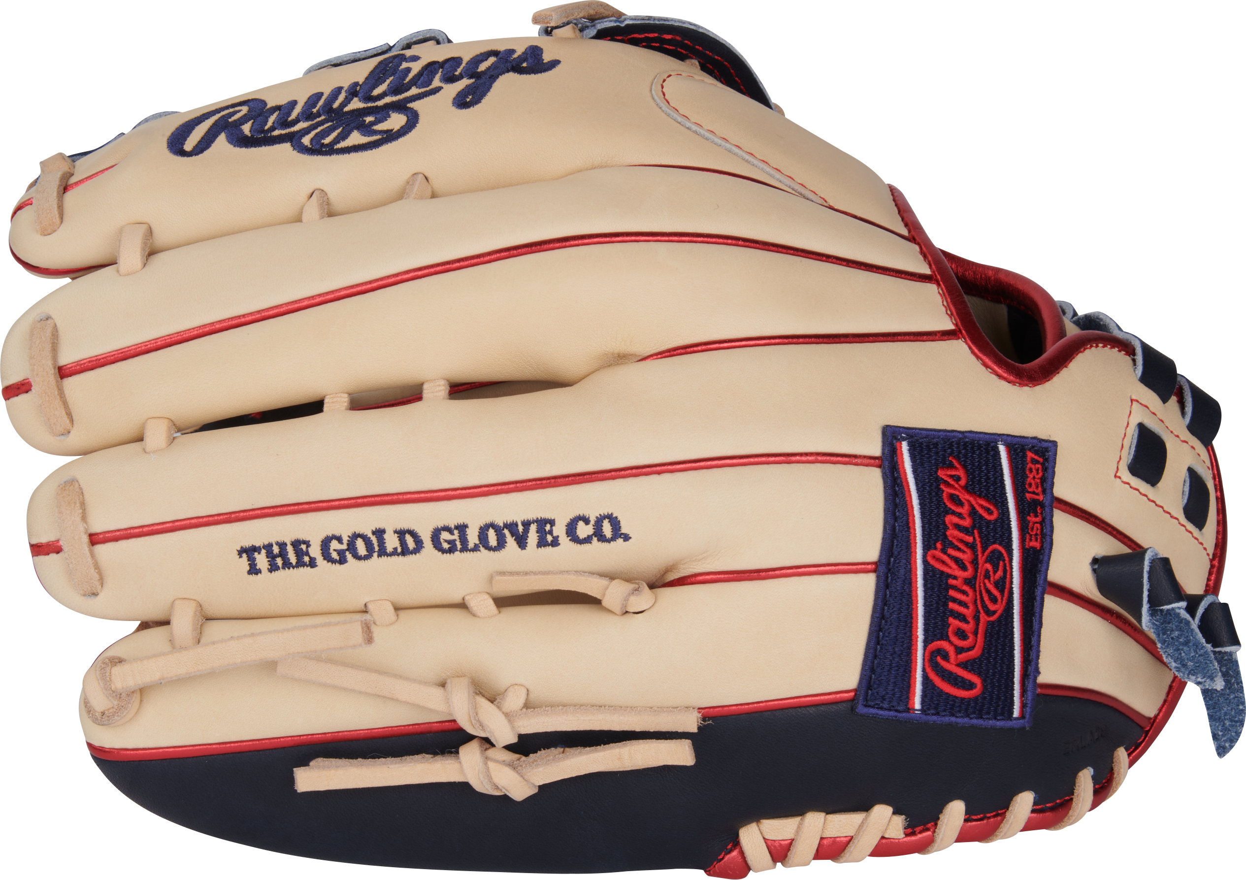 Rawlings Heart Of The Hide Series 12.75-Inch Softball Glove  - Right Hand Thrower - Camel