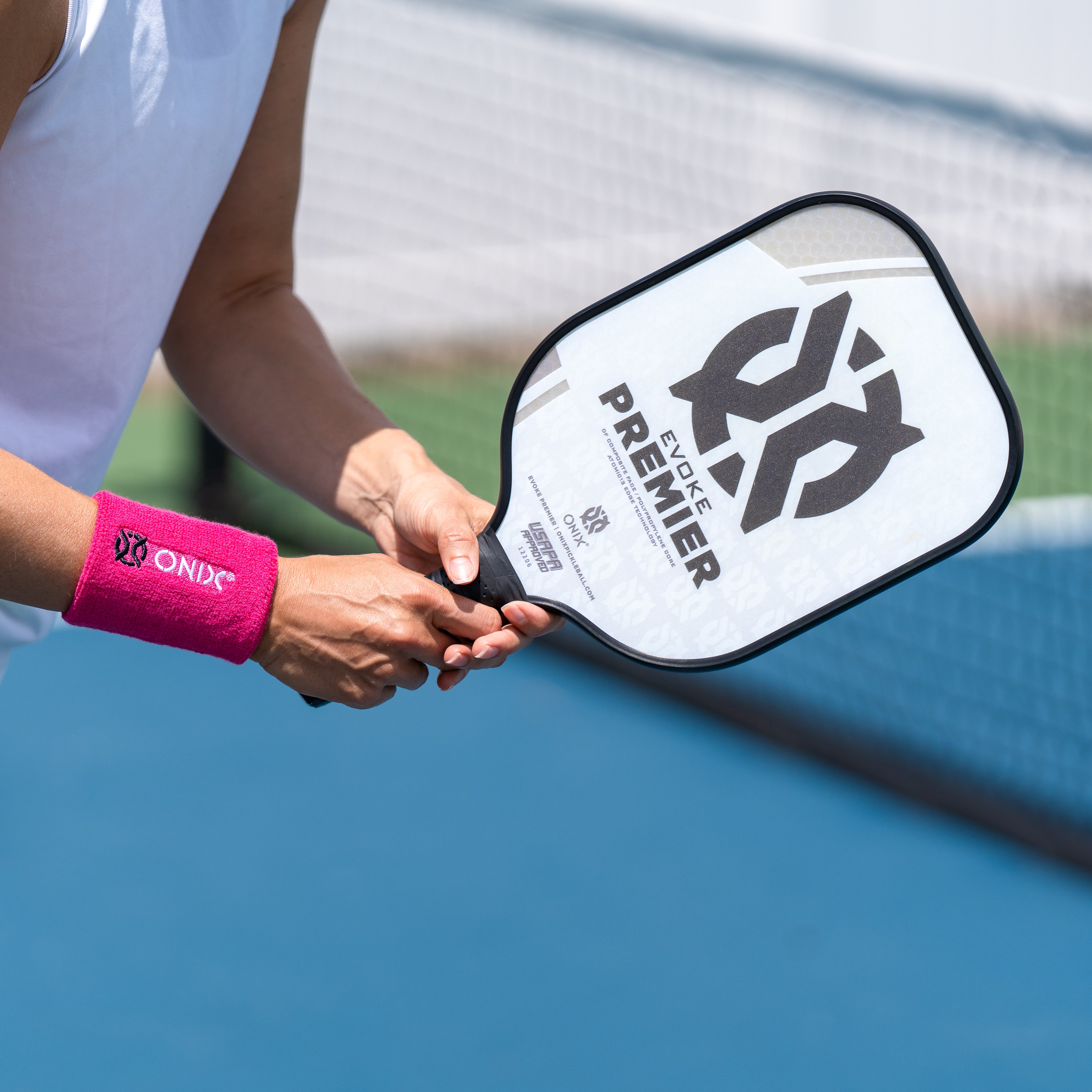 ONIX Pickleball Sweat Absorption Wristband - Pink