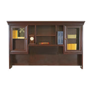 OfficeSource Rowland Executive Hutch - Mahogany