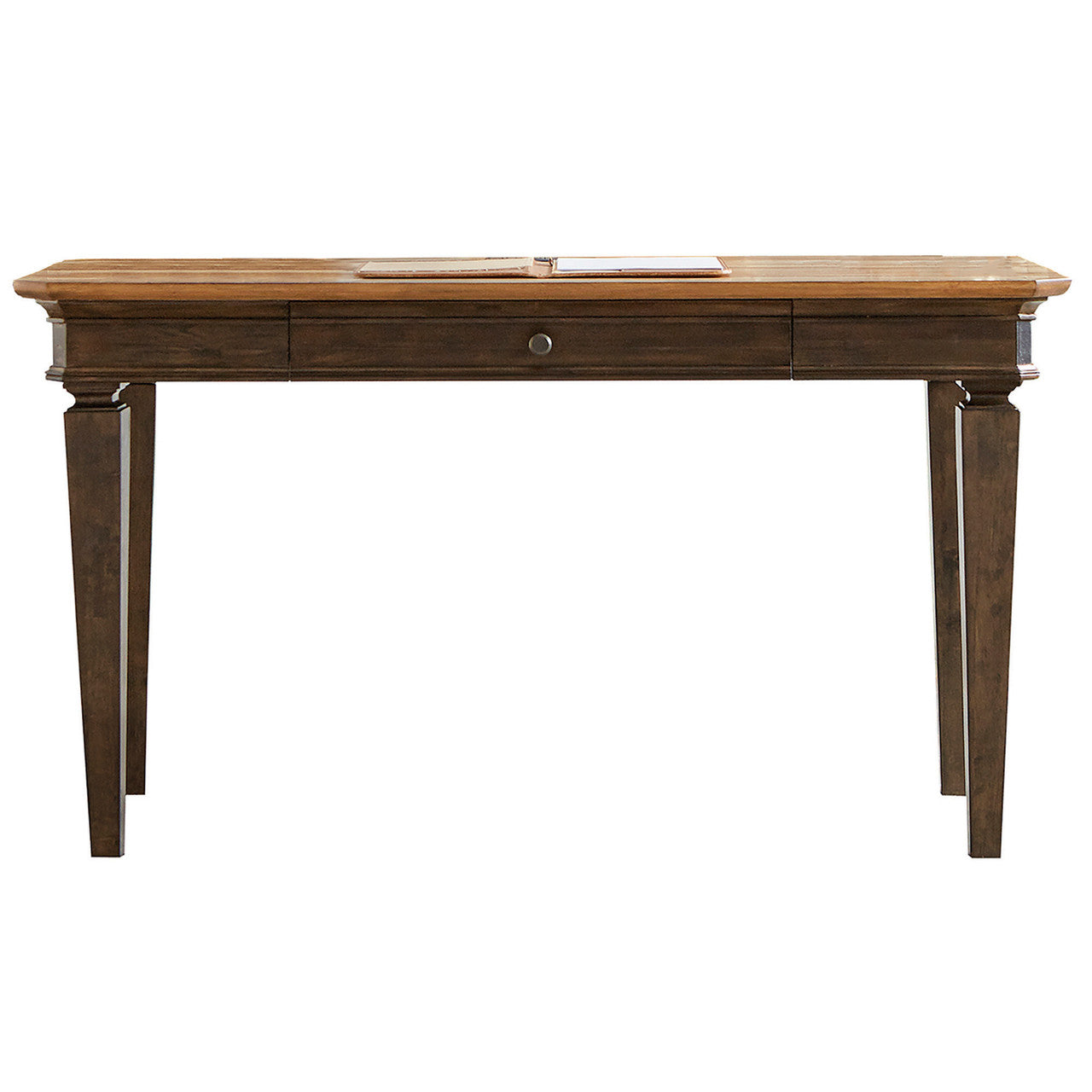 OfficeSource Westwood Writing Desk - Dark Roast