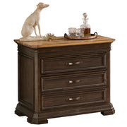 OfficeSource Westwood Two Drawer Lateral File - 36"W X 30"H - Dark Roast