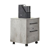 OfficeSource Artisan Mobile Pedestal - Box/File - Cement