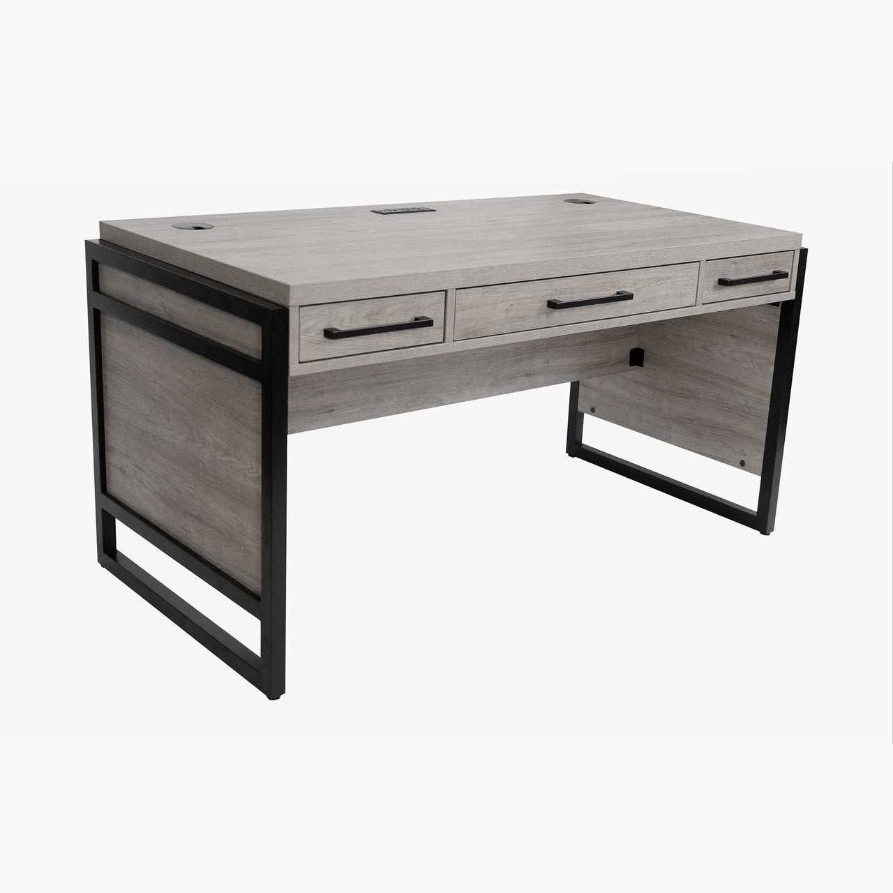 OfficeSource Artisan 60"W Writing Desk - Cement