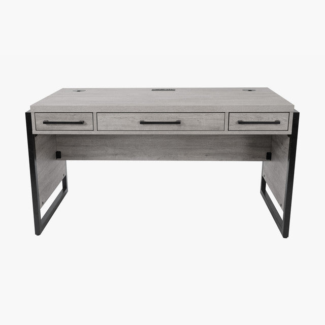 OfficeSource Artisan 60"W Writing Desk - Cement