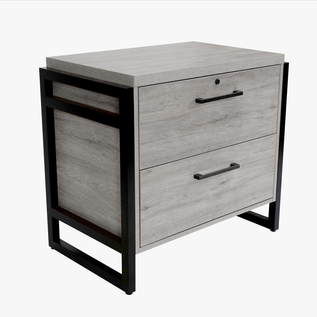 OfficeSource Artisan 2 Drawer Lateral File - Cement