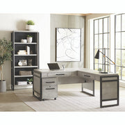 OfficeSource Artisan L Shape Executive Typical - Cement