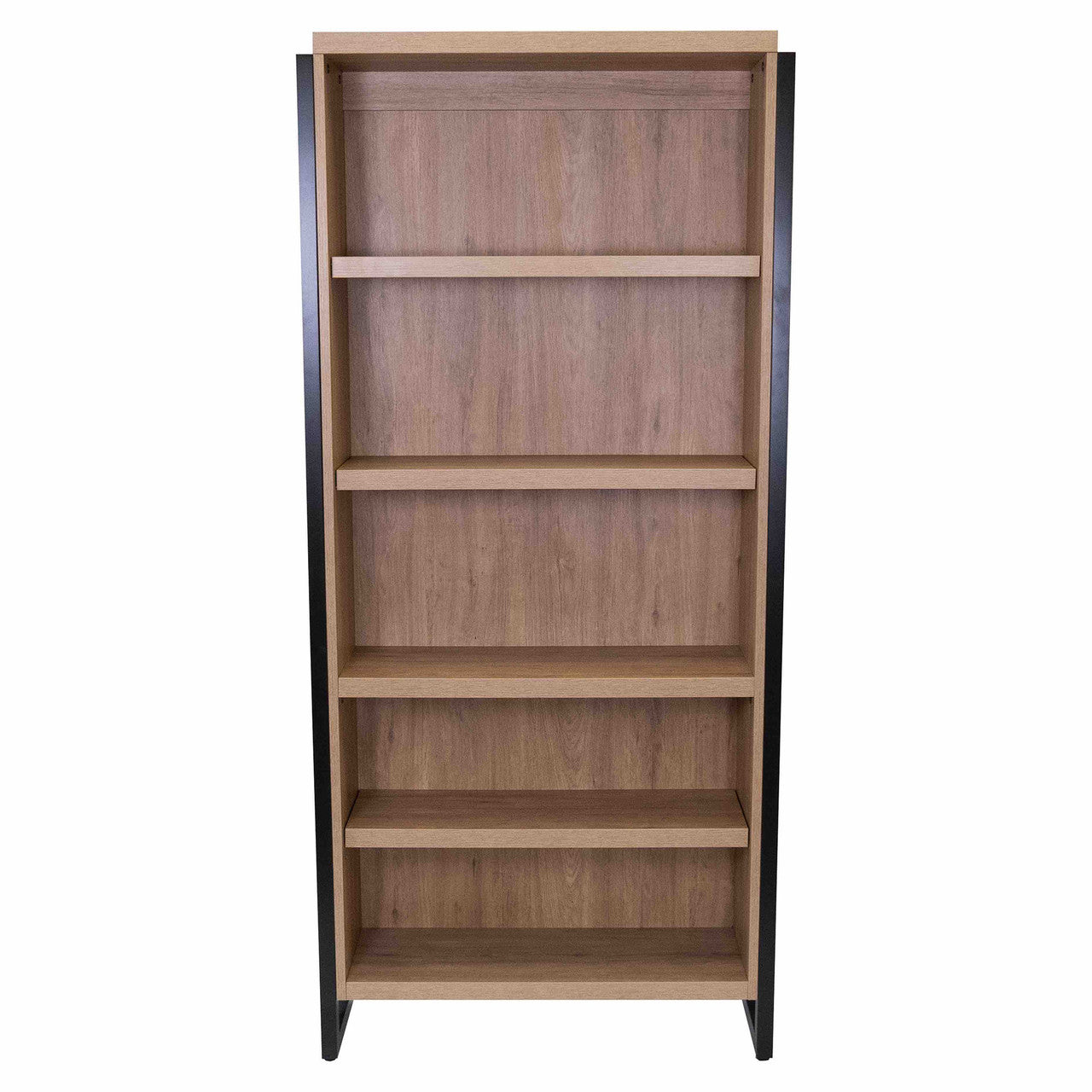 OfficeSource Artisan Open Bookcase - Natural