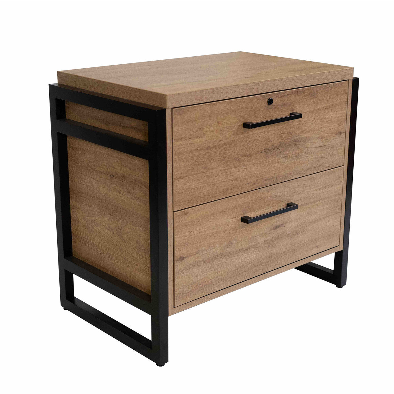 OfficeSource Artisan 2 Drawer Lateral File - Natural