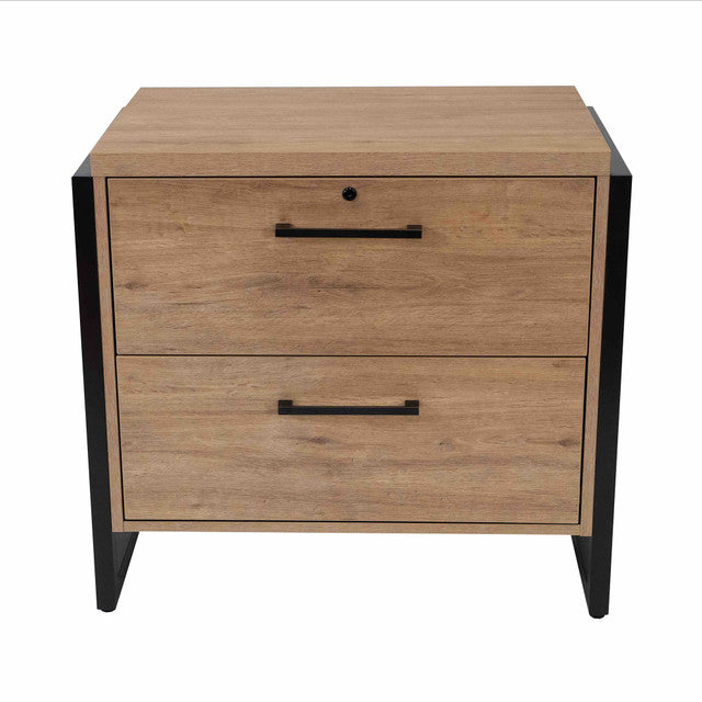 OfficeSource Artisan 2 Drawer Lateral File - Natural
