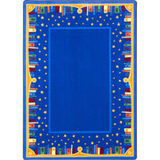 Magic of Reading 10'9" x 13'2" area rug in color Multi