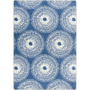 Make A Wish 5'4" x 7'8" area rug in color Blue Skies