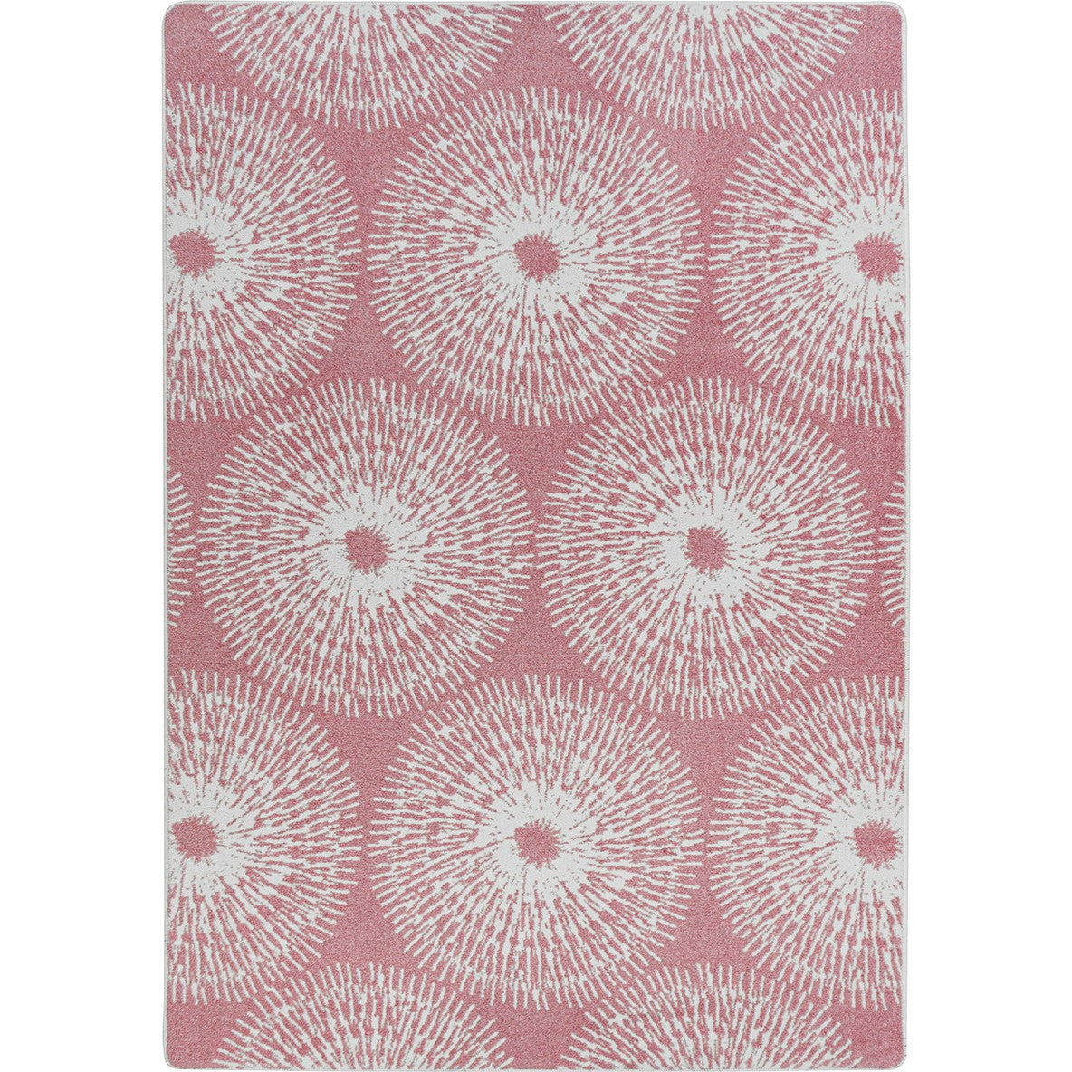 Make A Wish 5'4" x 7'8" area rug in color Blush