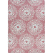 Make A Wish 5'4" x 7'8" area rug in color Blush