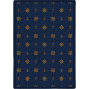 Mariner's Tale 10'9" x 13'2" area rug in color Navy