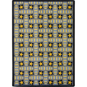 Marquee Star 7'8" x 10'9" area rug in color Gray