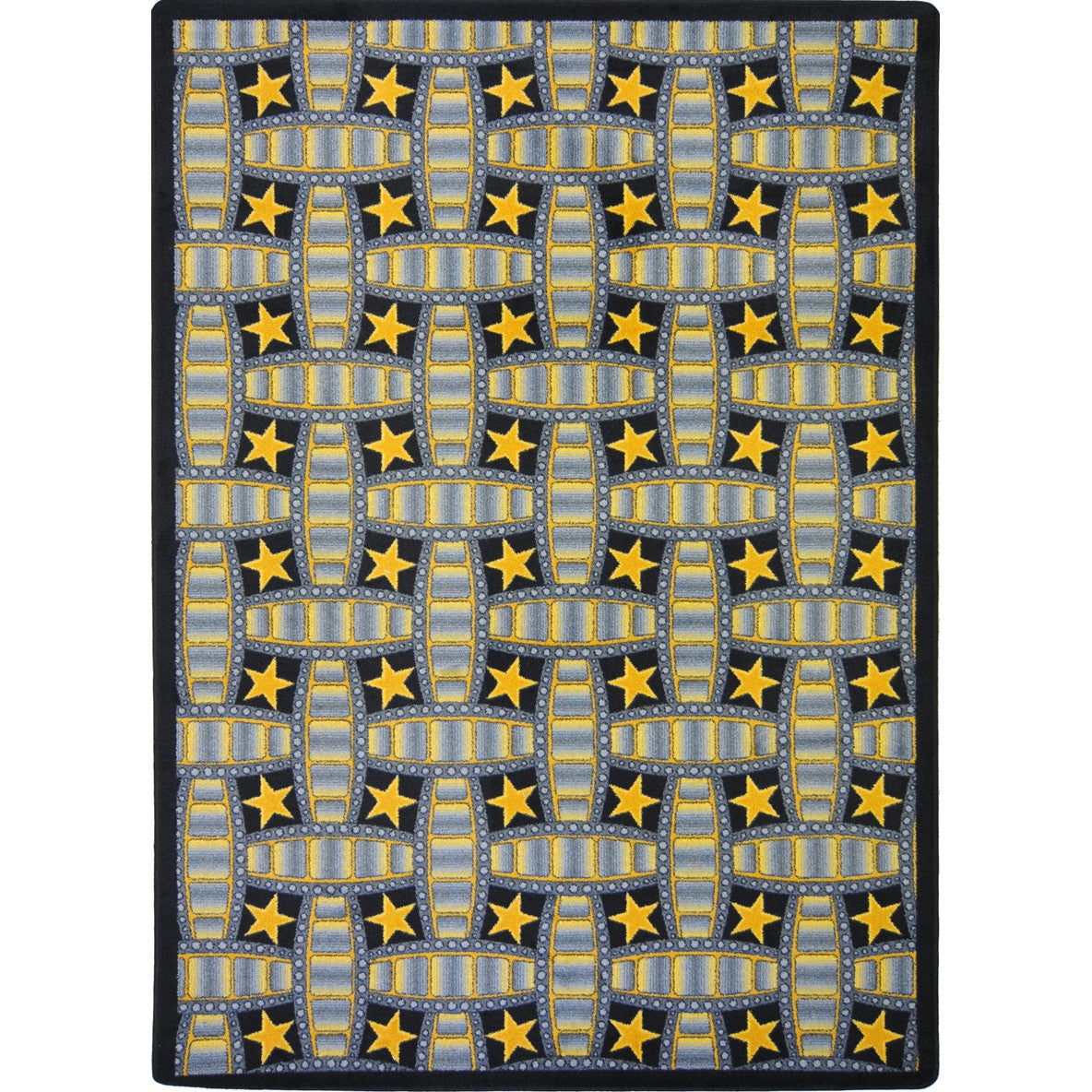 Marquee Star 10'9" x 13'2" area rug in color Gray