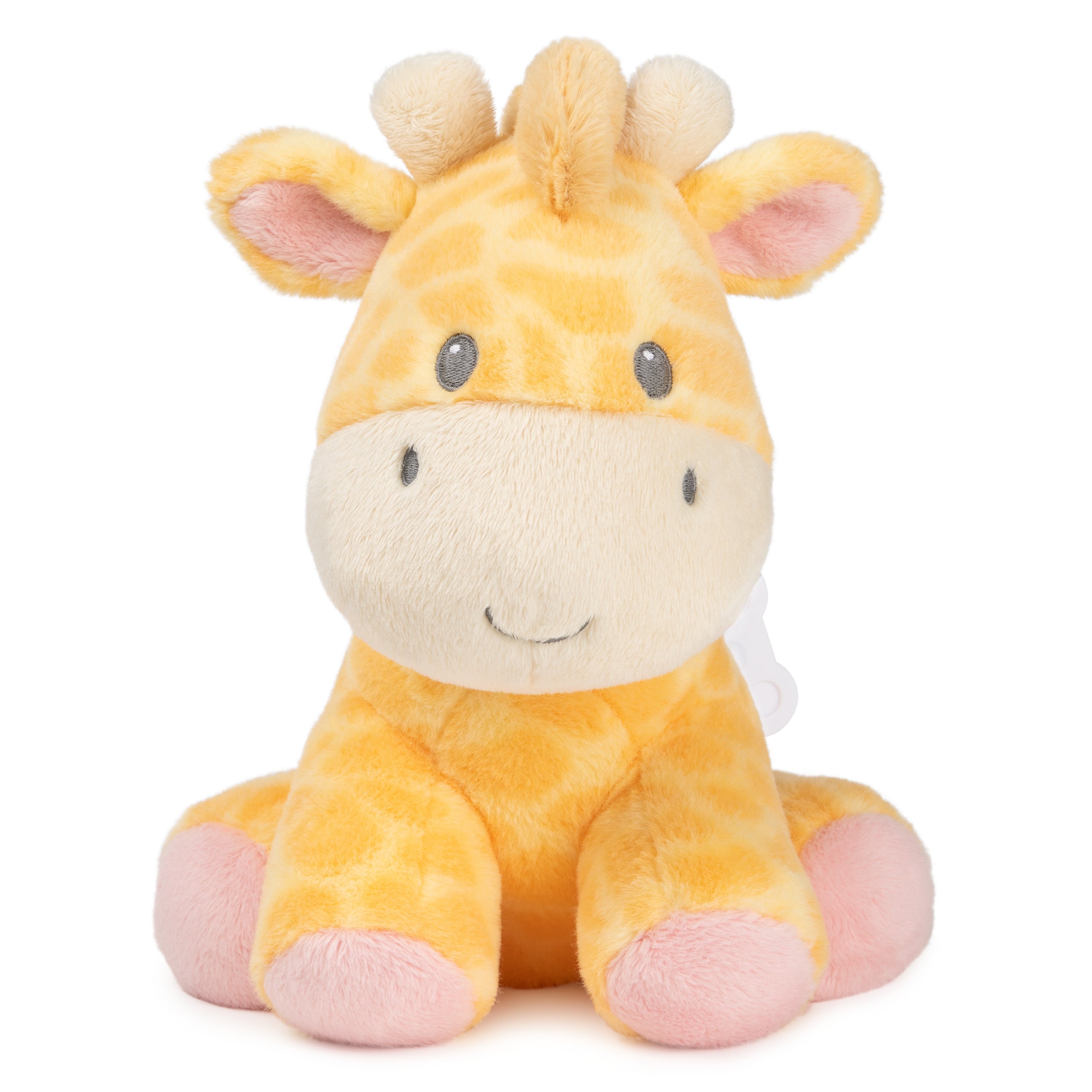 Baby GUND Safari Friends Giraffe Keywind Musical Plush, Plays Brahms’ Lullaby, Stuffed Animal Sensory Toy for Ages 10 Months and Up, Yellow, 9”