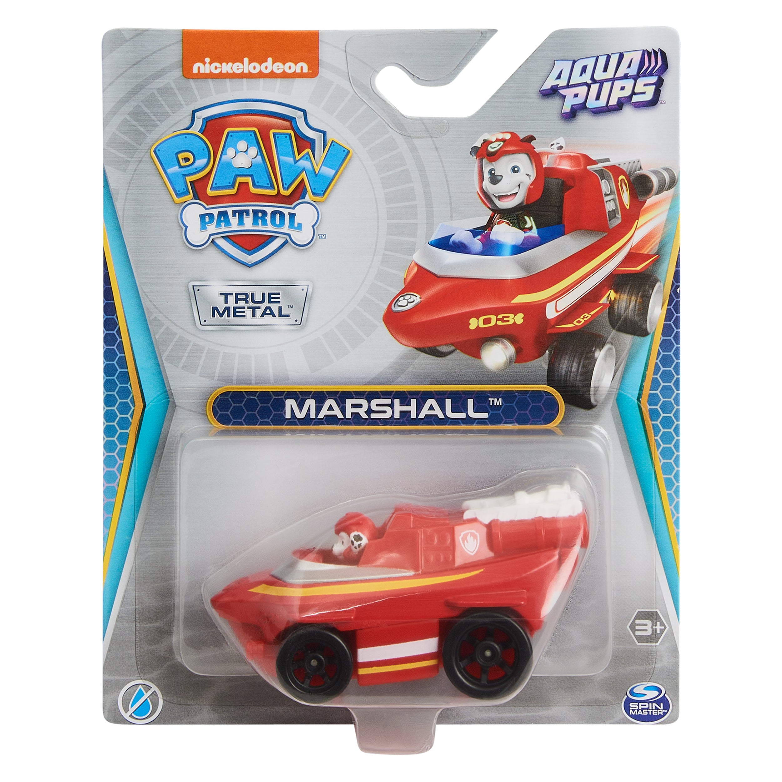 PAW Patrol, True Metal Collectible Die-Cast Vehicle, 1:55 Scale Styles May Vary