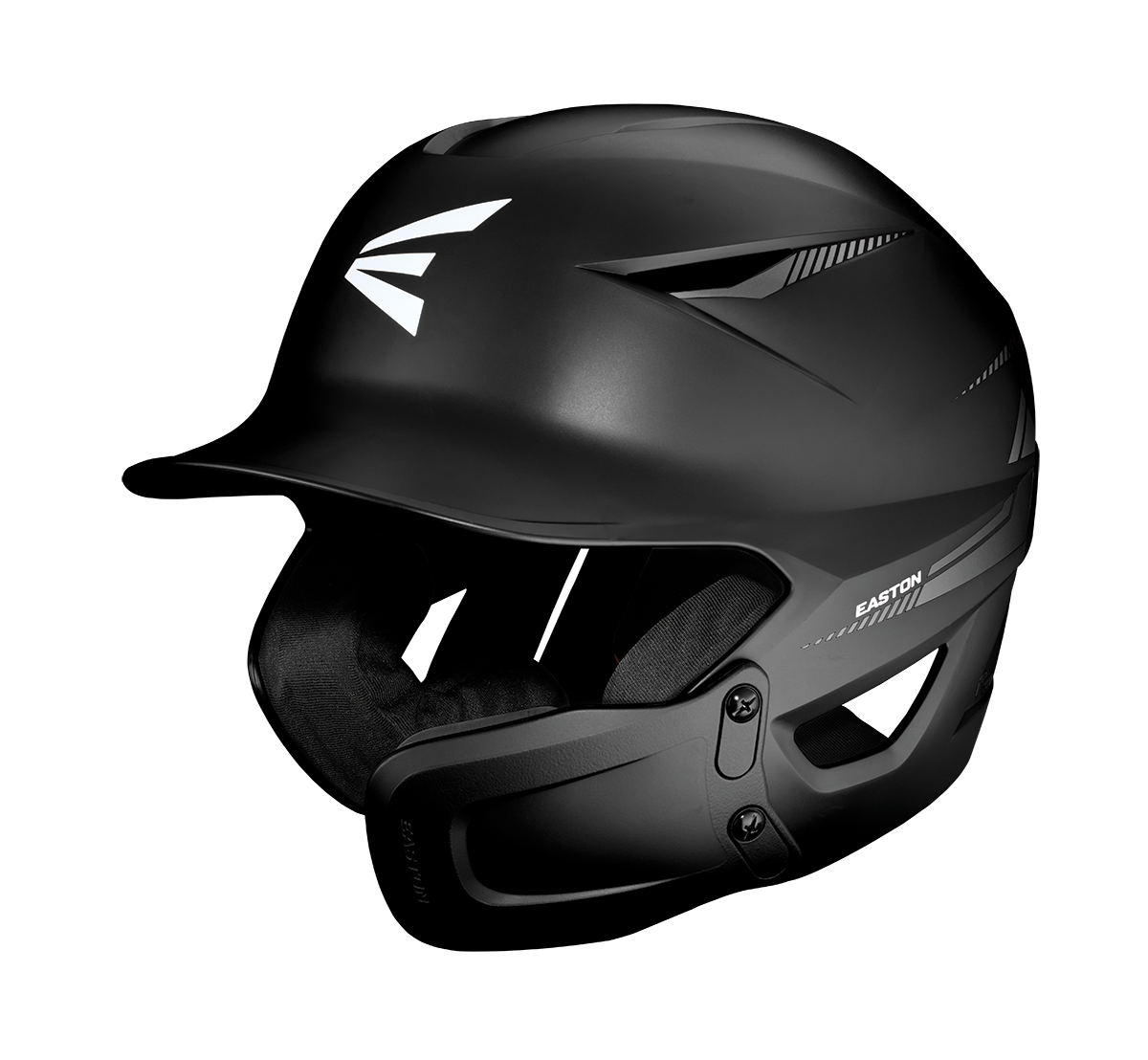 Easton Pro Max Large/Xlarge Batting Helmet With Universal Jaw Guard - Large/Extra Large - Black