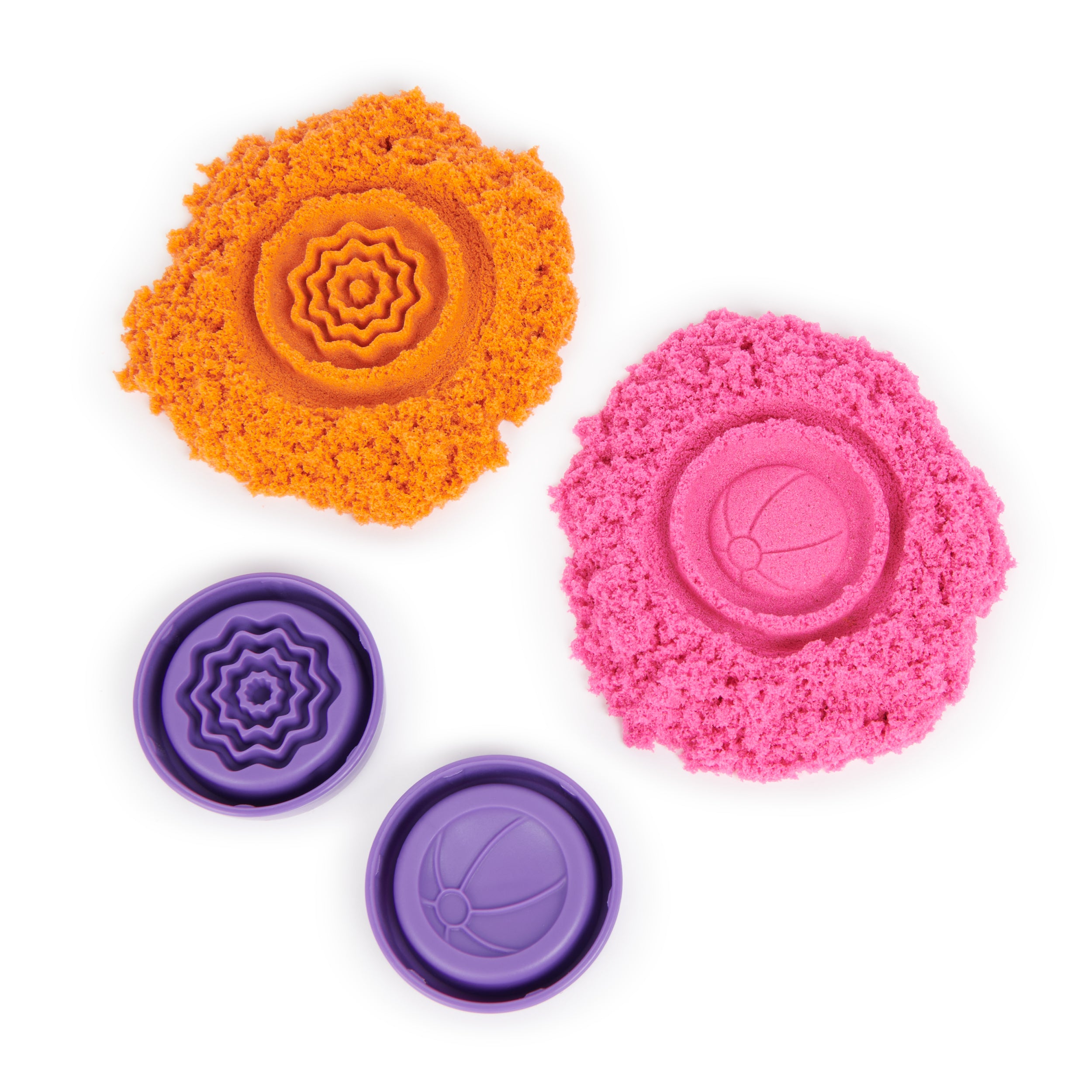 Kinetic Sand Flowfetti, 4oz Play Sand with Glitter Mix-ins Styles May Vary, Portable Surprise Sensory Toys for Kids Ages 3+