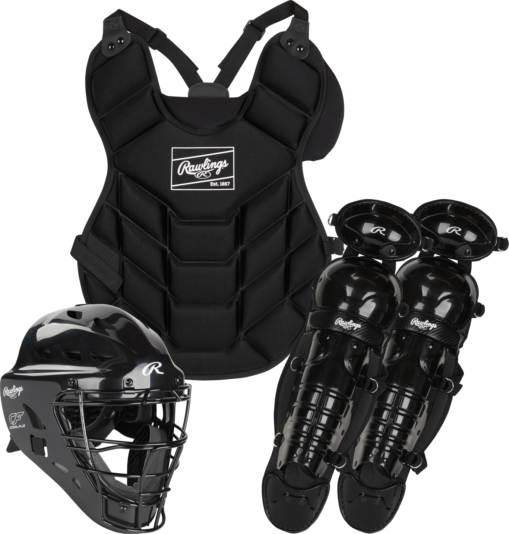 Rawlings Players Series 2.0 Youth Catchers Set - Black